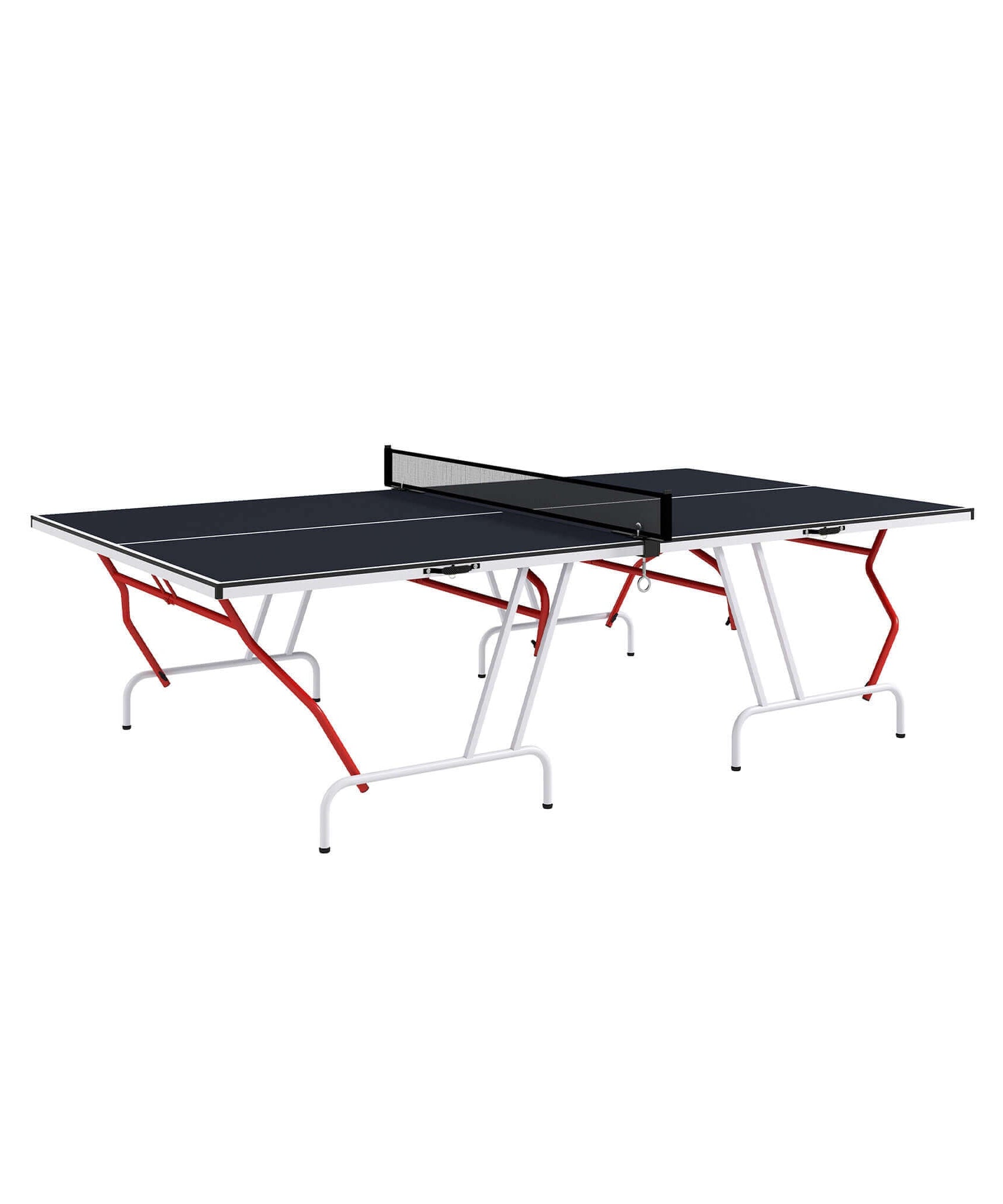 Portable Foldable Full-Size Ping Pong Table Tennis Table With Net And Accessories (SAK64929)