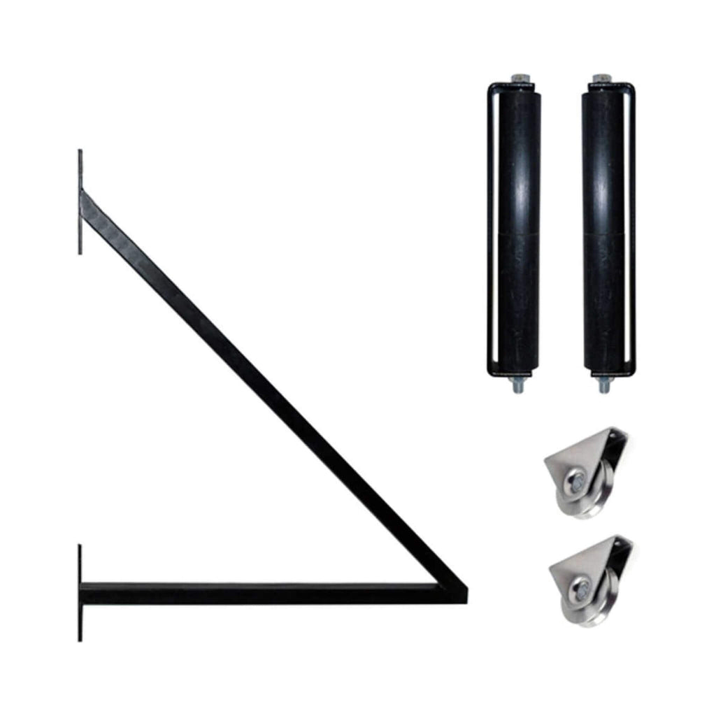 [12-18FT] Heavy-Duty Prague-Style Premium Steel Sliding Driveway Gate (SAK71492)
