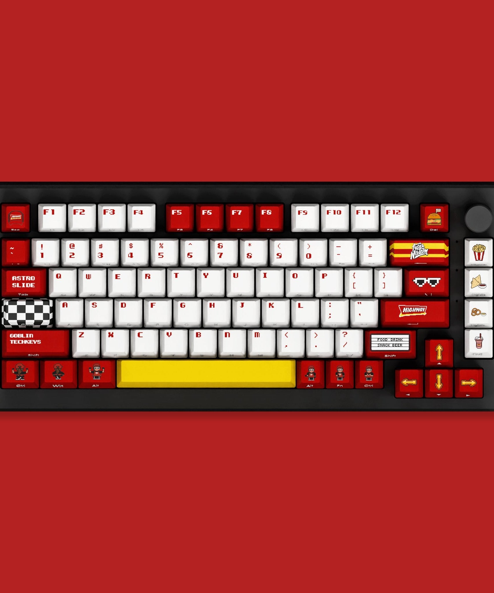 [Pre-Order] Goblintechkeys x Highway Cafe x Trap Nation GTK75 Keyboard