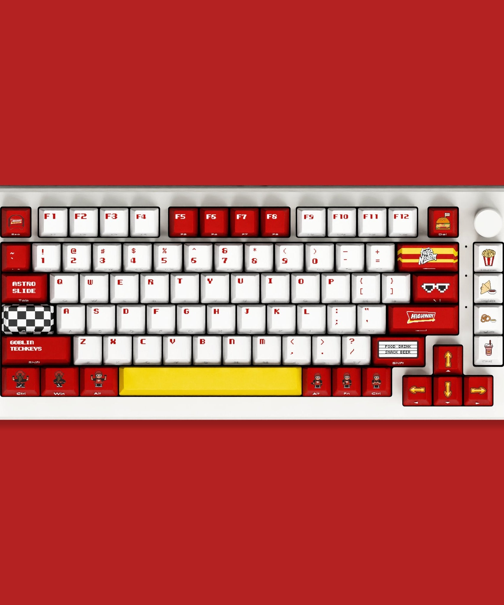[Pre-Order] Goblintechkeys x Highway Cafe x Trap Nation GTK75 Keyboard