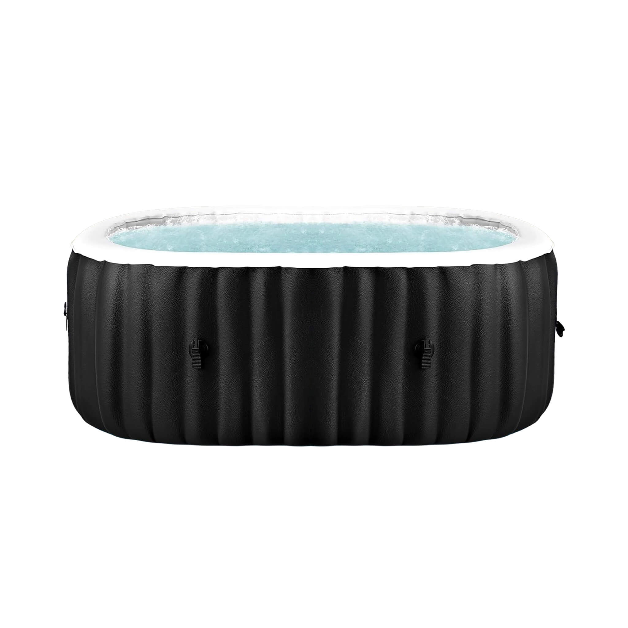 Premium 2-Person Inflatable Hot Tub Kit With 8-Color LED Lights (SAK98431)