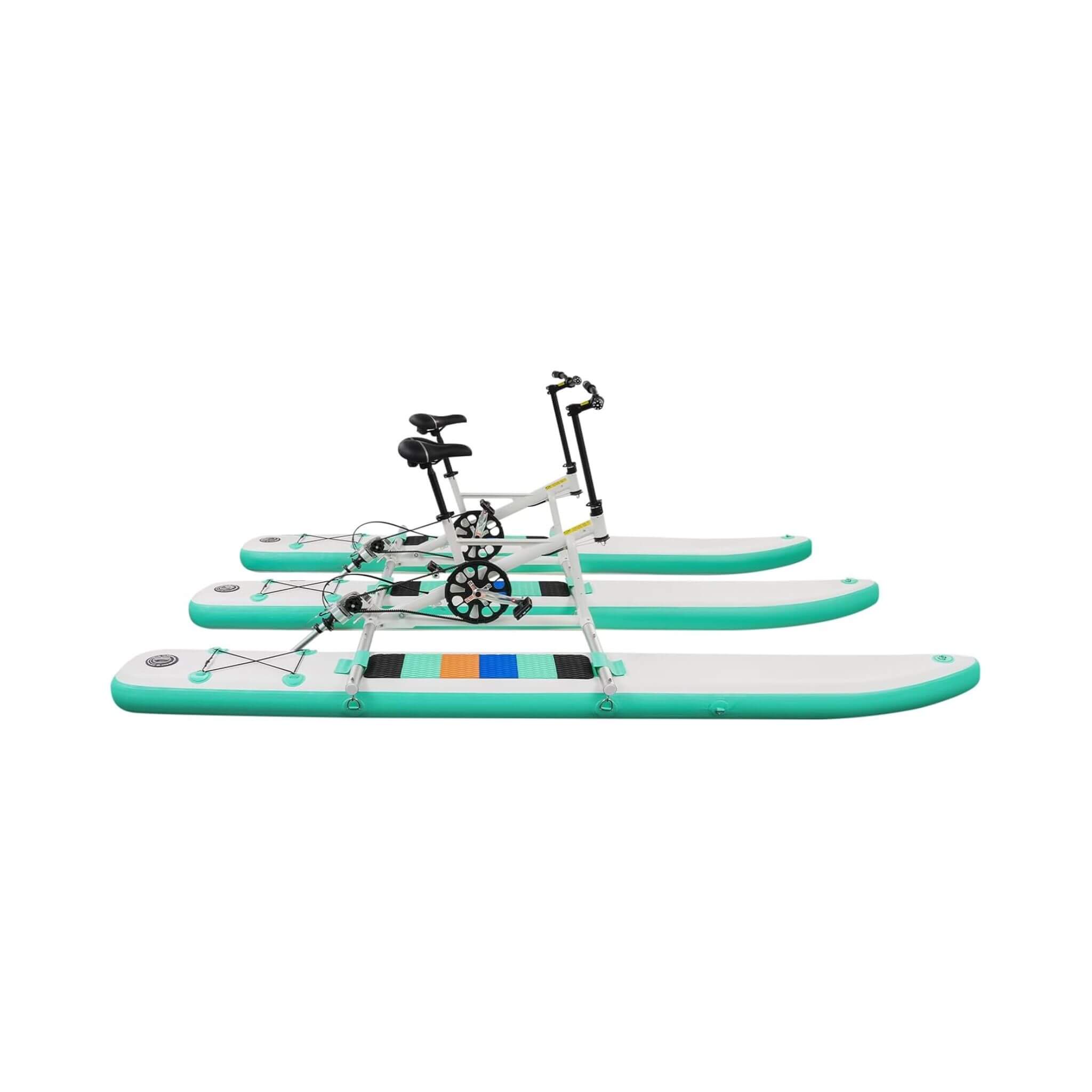 Premium 2-Person Two-Seater Portable Inflatable Pedal Boat Water Bike (SAK95621)