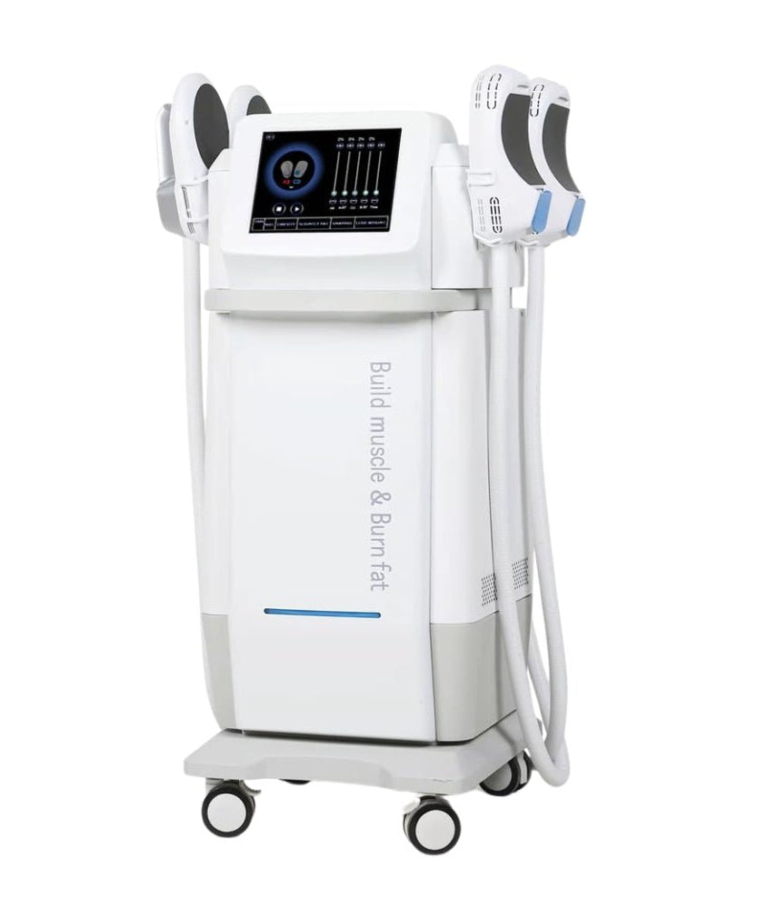 Premium 4-Handle Body, Abdomen And Buttock Muscle Shaping Machine With Trolley (SAK71463)