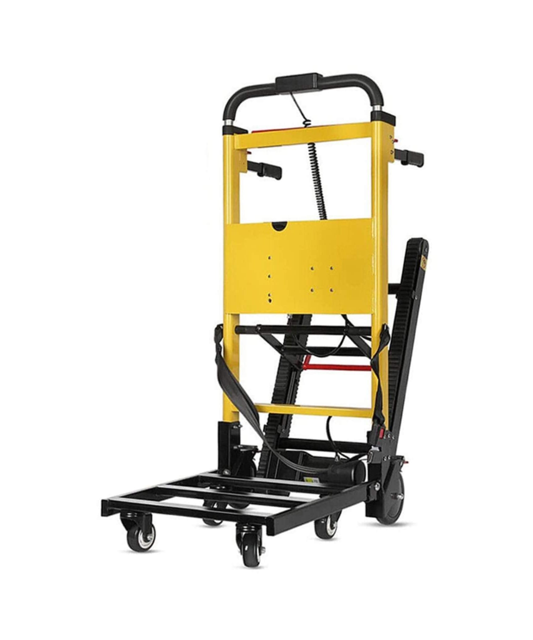 Premium 440LBS Electric Stair Climbing Dolly Hand Truck Folding Cart With Wheels (SAK31825)