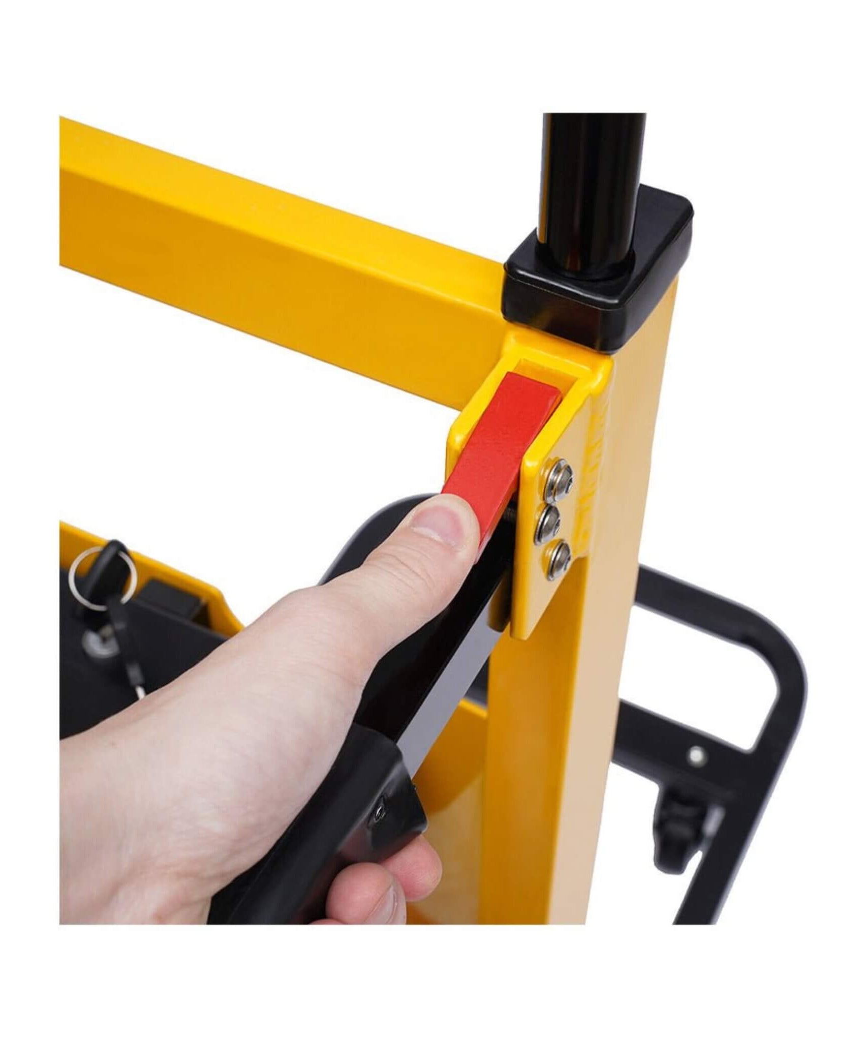 Premium 440LBS Electric Stair Climbing Dolly Hand Truck Folding Cart With Wheels (SAK31825)