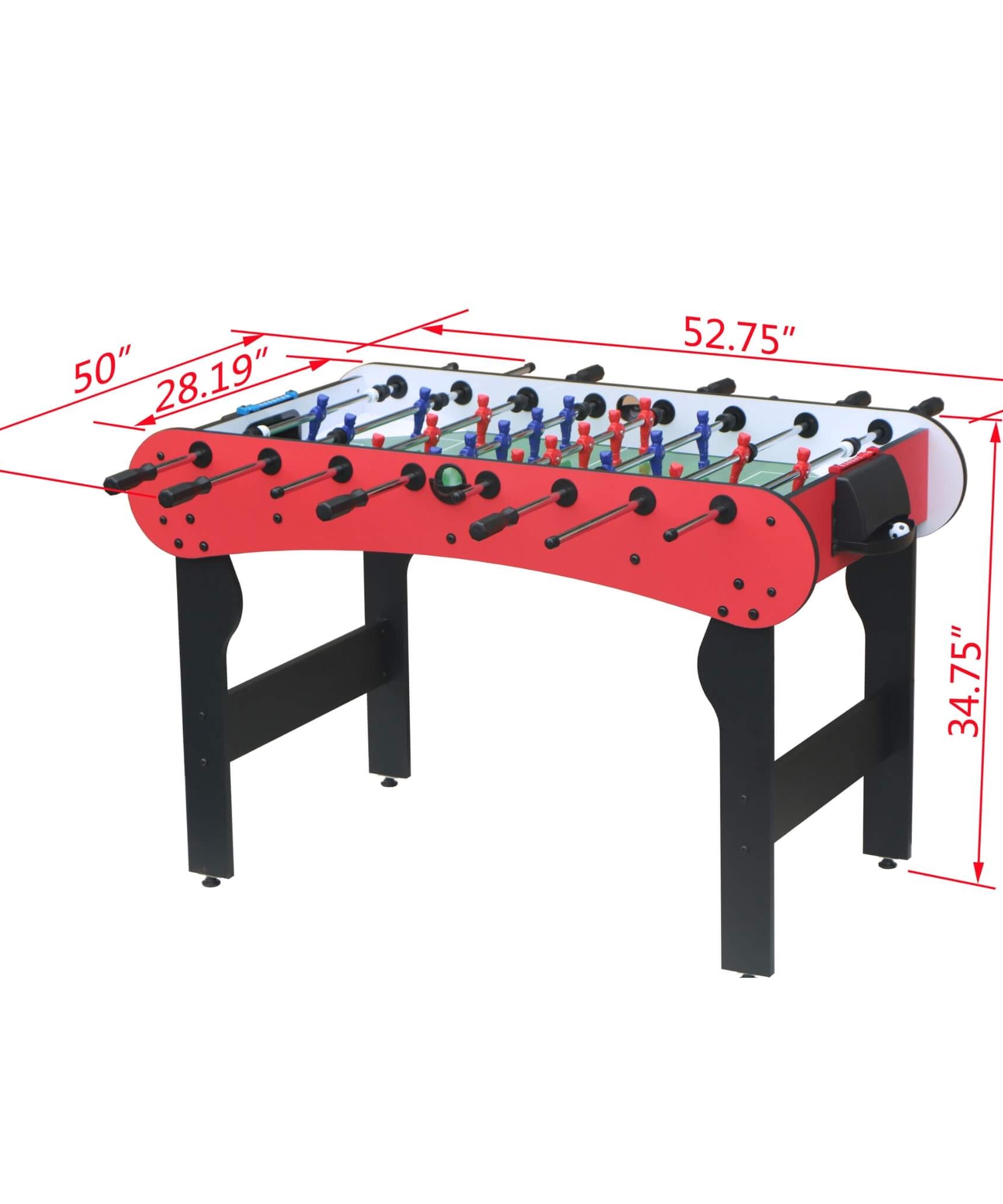 Premium 5FT Indoor Soccer Foosball Table For Kids And Adults (SAK78072)