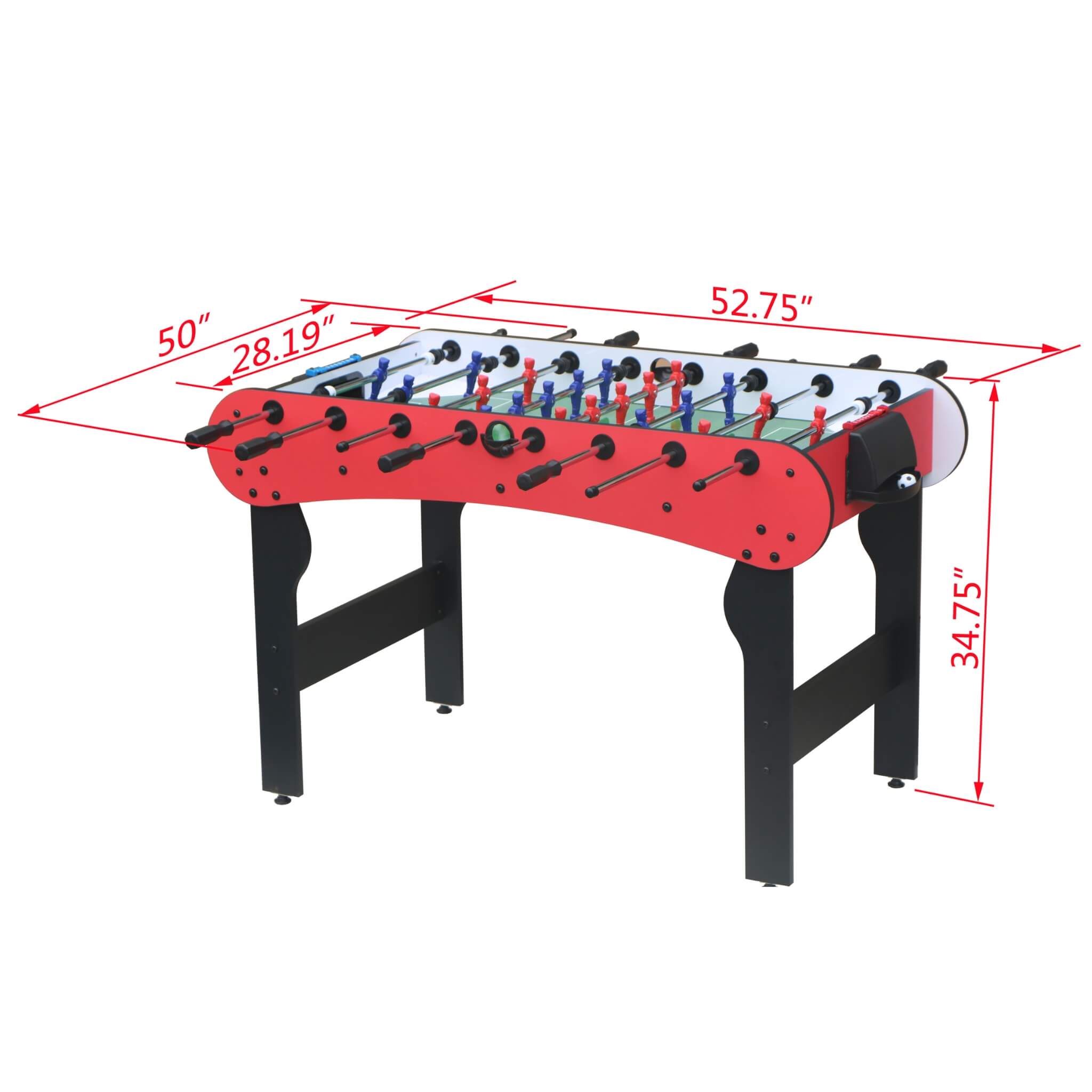 Premium 5FT Indoor Soccer Foosball Table For Kids And Adults (SAK78072)