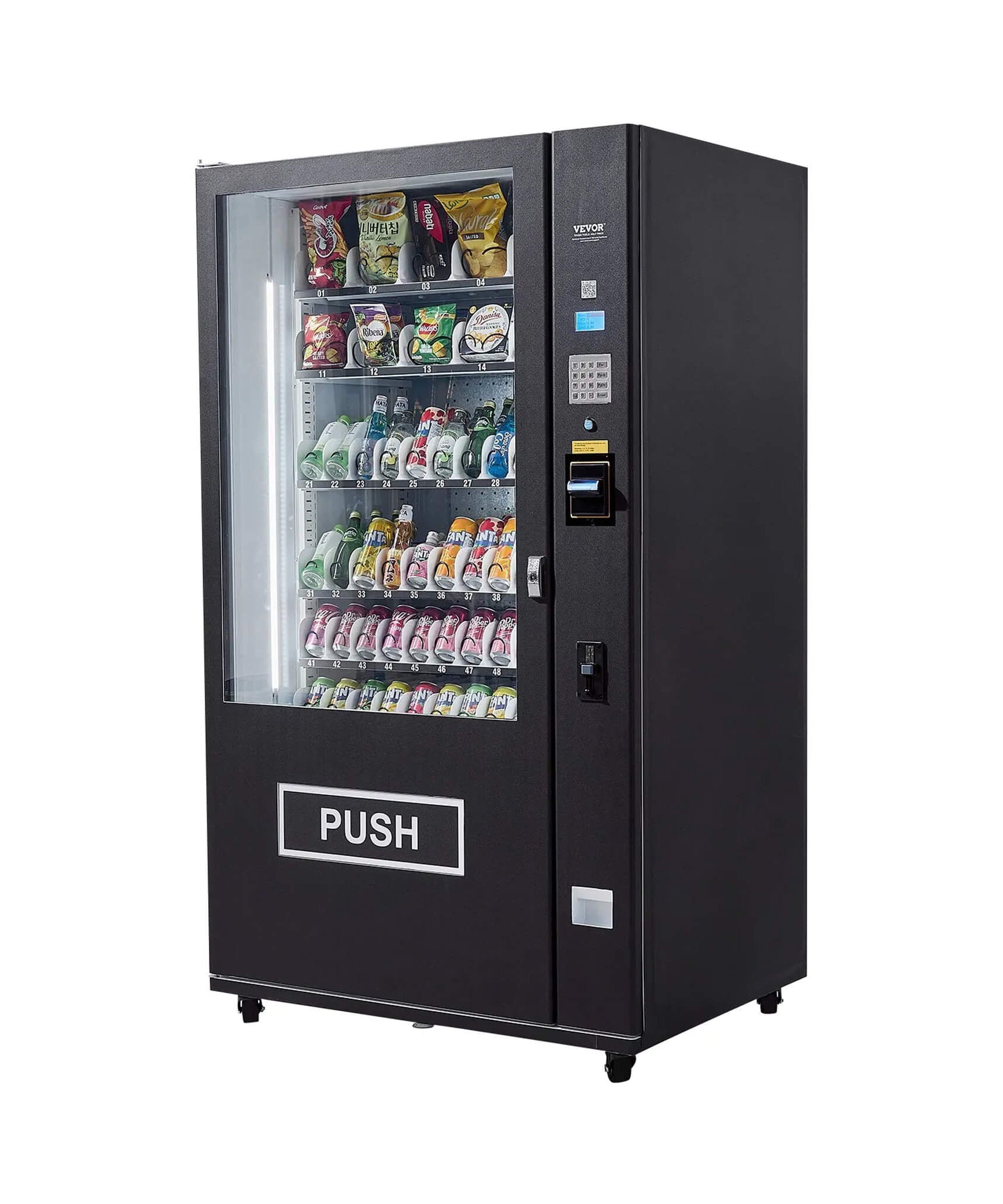 Premium 60-Slot Combo Vending Machine With ICT Bill And Coin Acceptor (SAK31842)