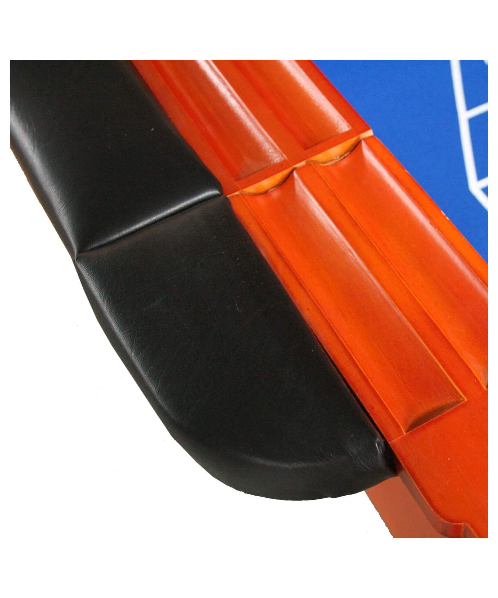 Premium 8FT Deluxe Casino Craps Table With Blue Felt And Pyramid Bumper (SAK91403)