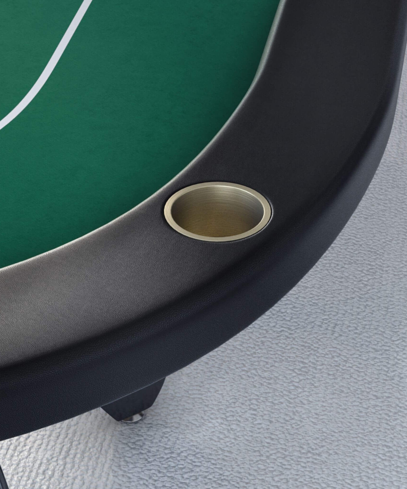 Premium 96-Inch Aura Oval Poker Table With Cup Holders, Chips Tray And Drop Box (SAK31045)