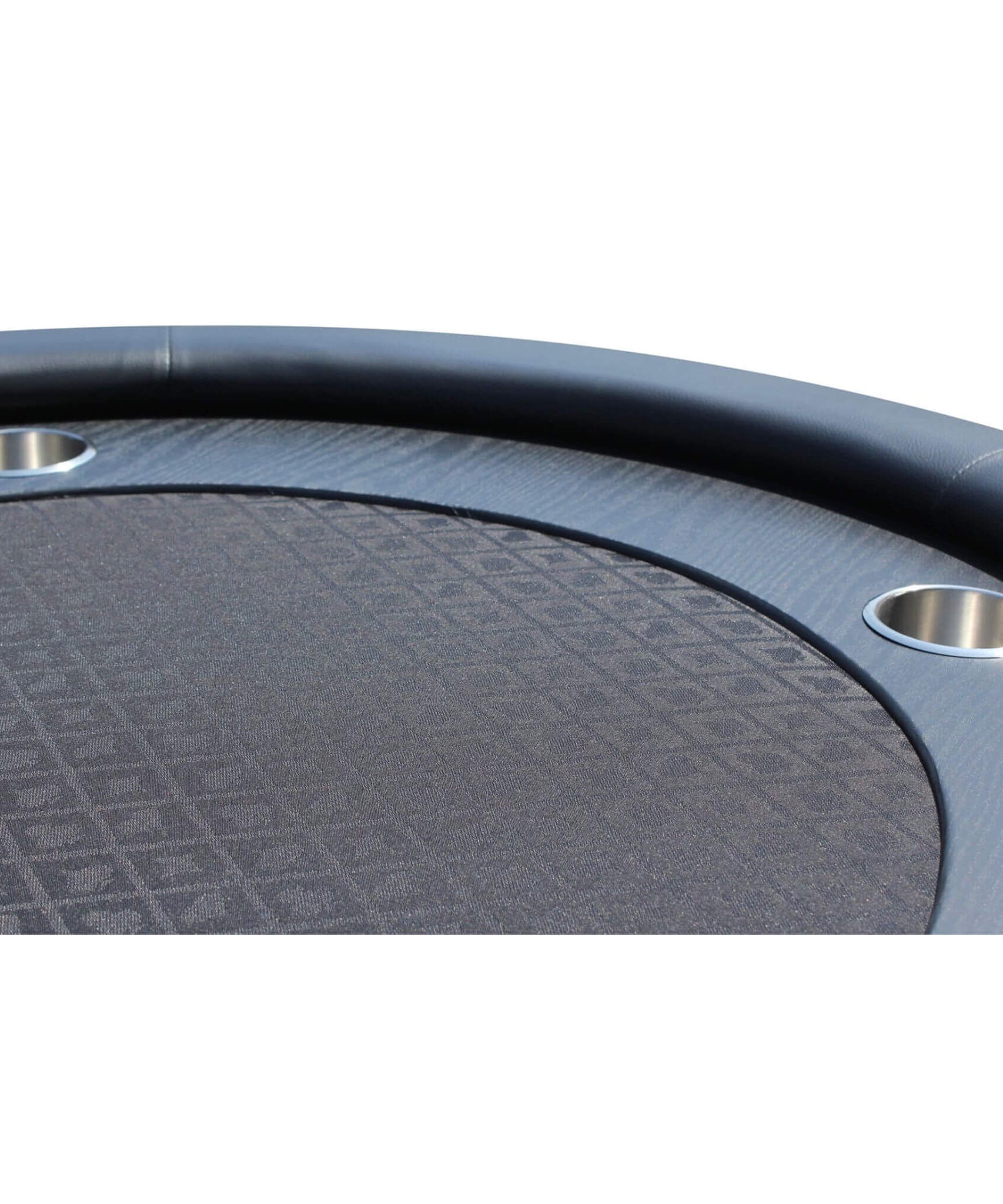 Premium 96-Inch Oval Poker Table With Racetrack And Chips Tray (SAK66823)