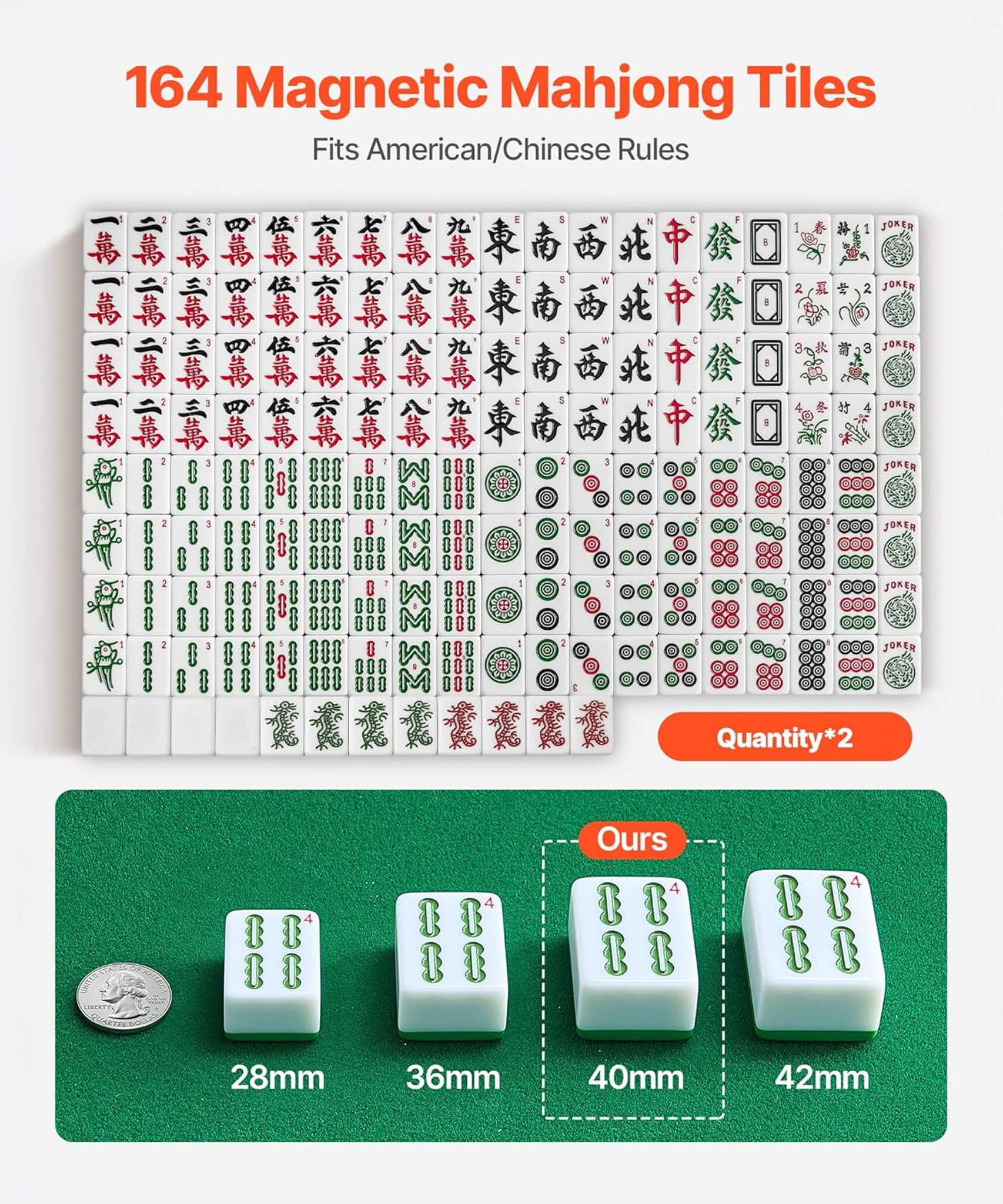 Premium Automatic Foldable Mahjong Table With Wheels And Two Sets Of Tiles (SAK92307)