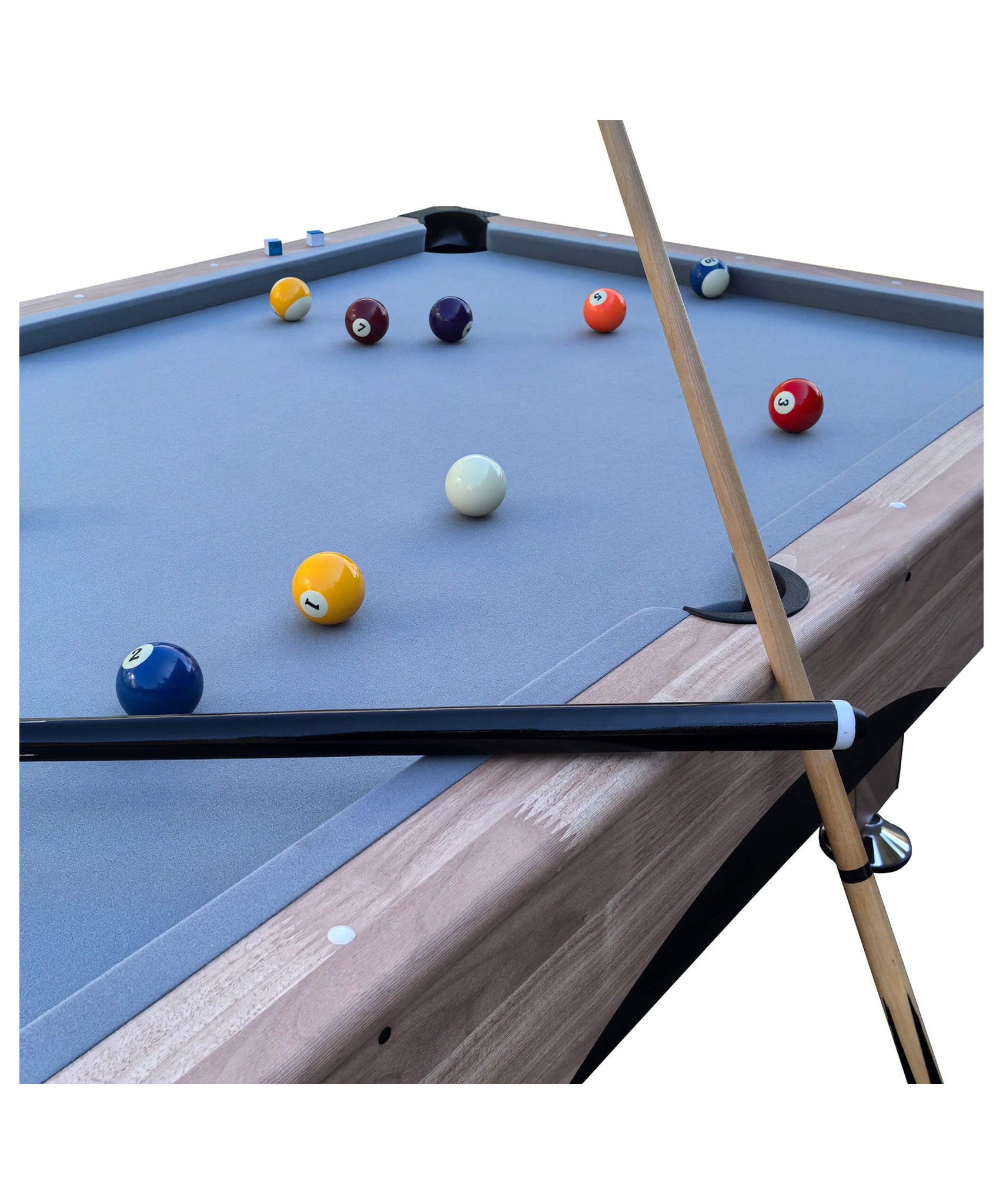 Premium 7FT Billiards Pool Wood Table for Home Game Rooms (SAK14517)