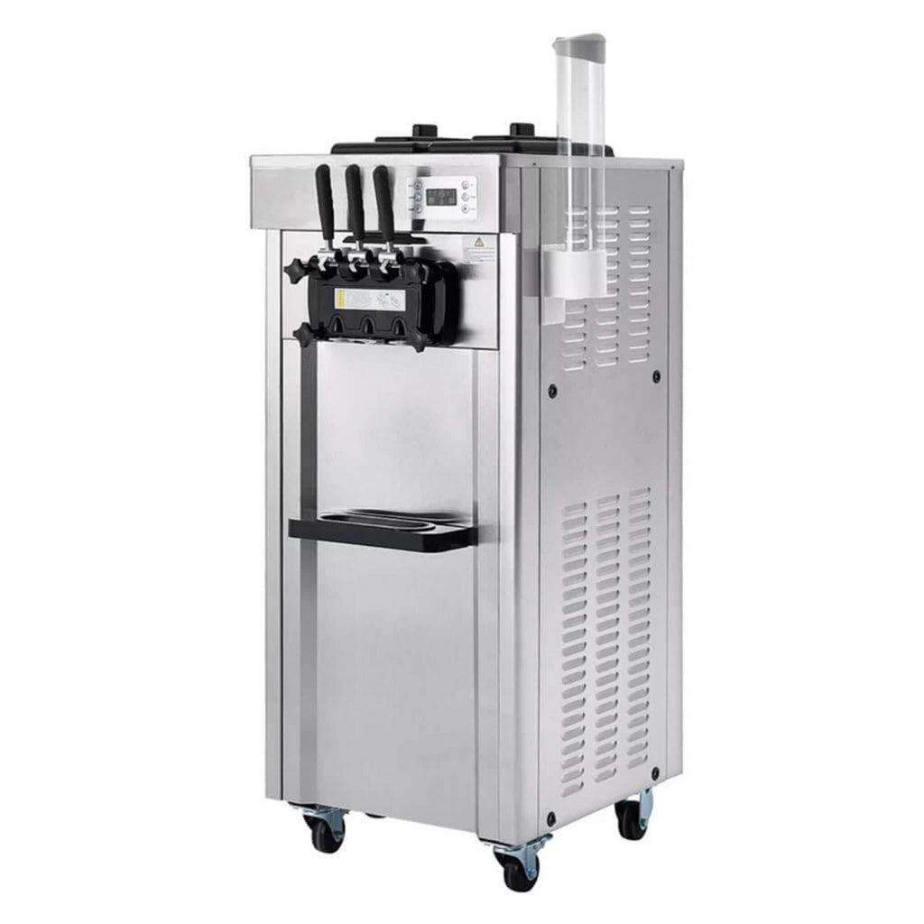 Commercial 21-31 L/H 3-Flavor Freestanding Soft Serve Ice Cream Machine Maker (SAK21874)