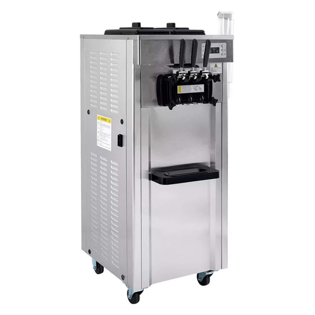 Commercial 21-31 L/H 3-Flavor Freestanding Soft Serve Ice Cream Machine Maker (SAK21874)