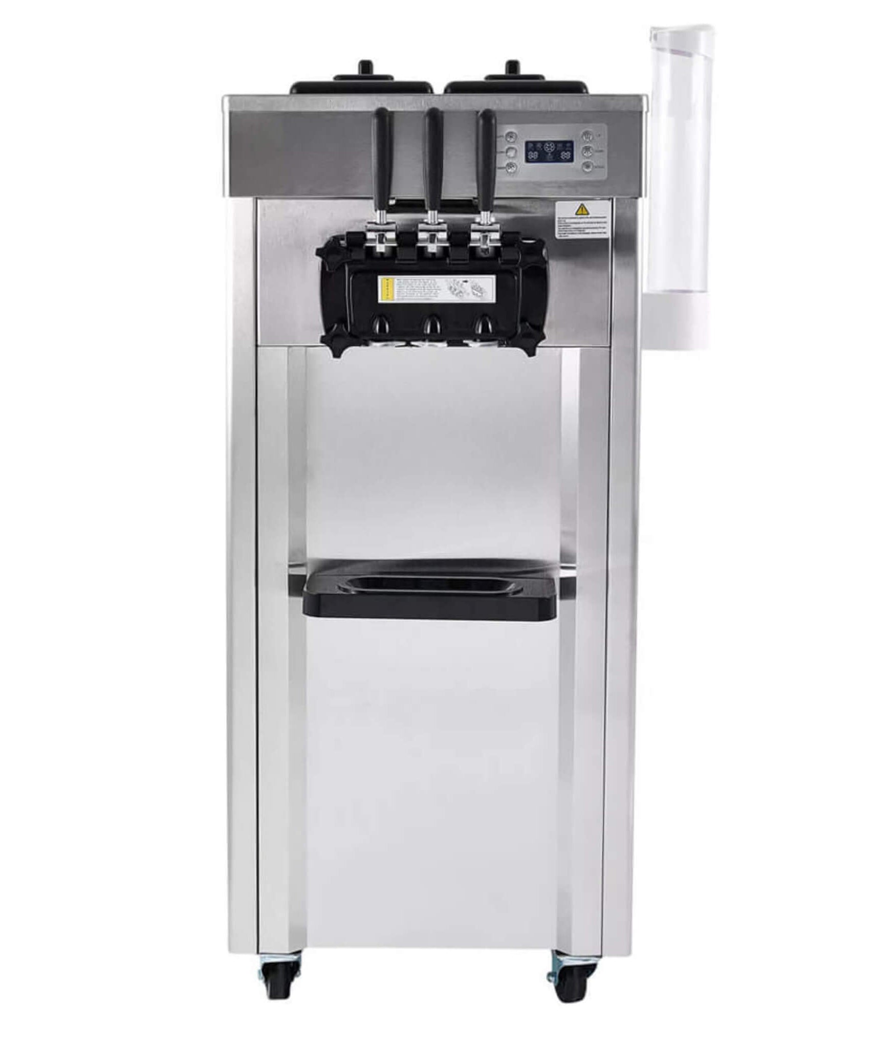 Commercial 21-31 L/H 3-Flavor Freestanding Soft Serve Ice Cream Machine Maker (SAK21874)