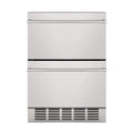 Premium 5.3 Cu.Ft Double Drawer Stainless Steel Built-In Wine Beverage Undercounter Refrigerator (SAK92576)