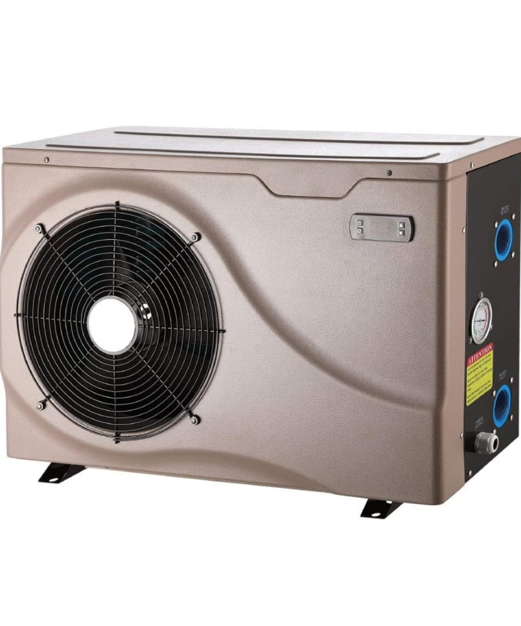 Premium Electric Backyard Swimming Pool Heater Pump For Above And Inground Pools, 6500 Gallons (SAK93571)