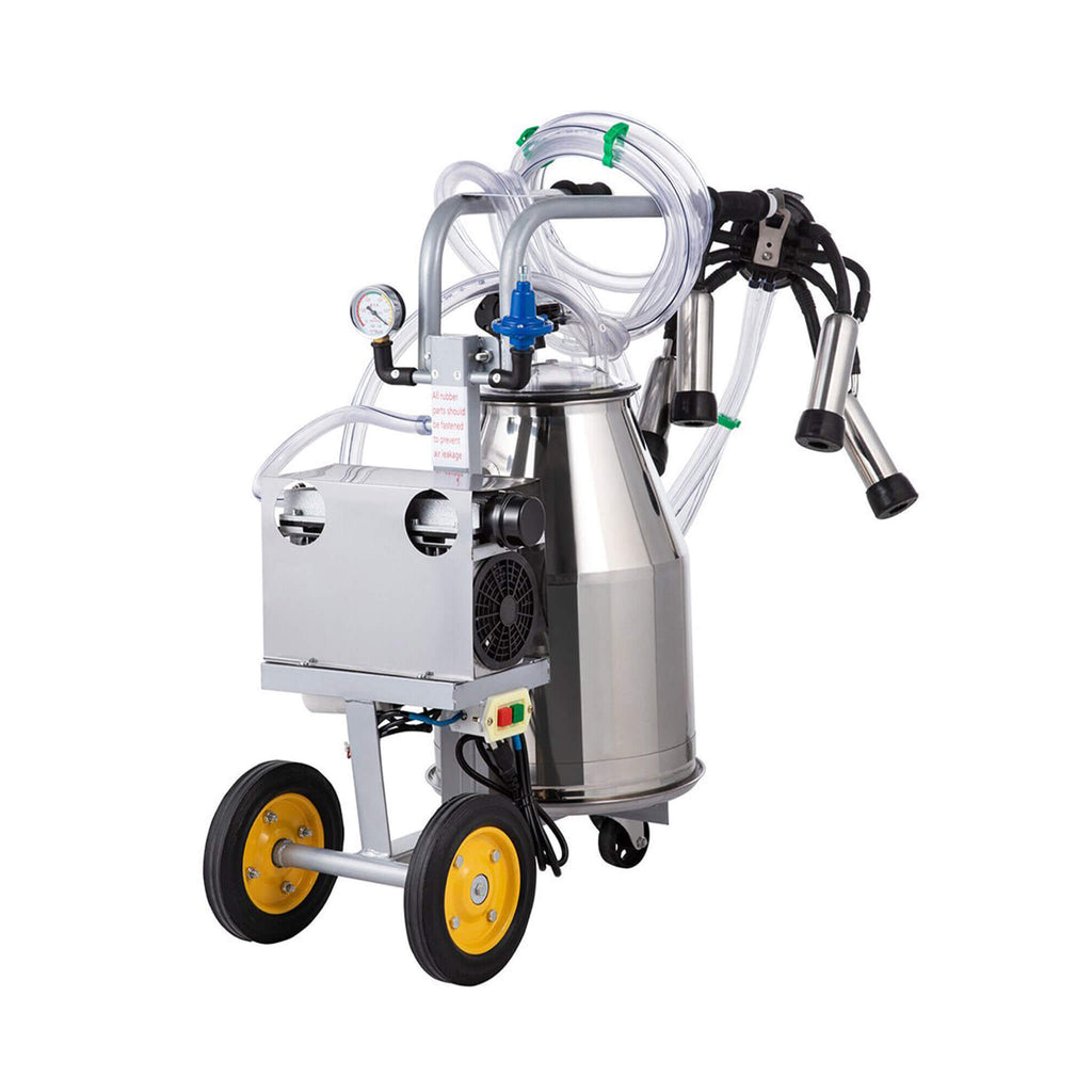 Premium Electric Cow Goat Milking Machine With Milk Bucket, 25L (SAK83260)