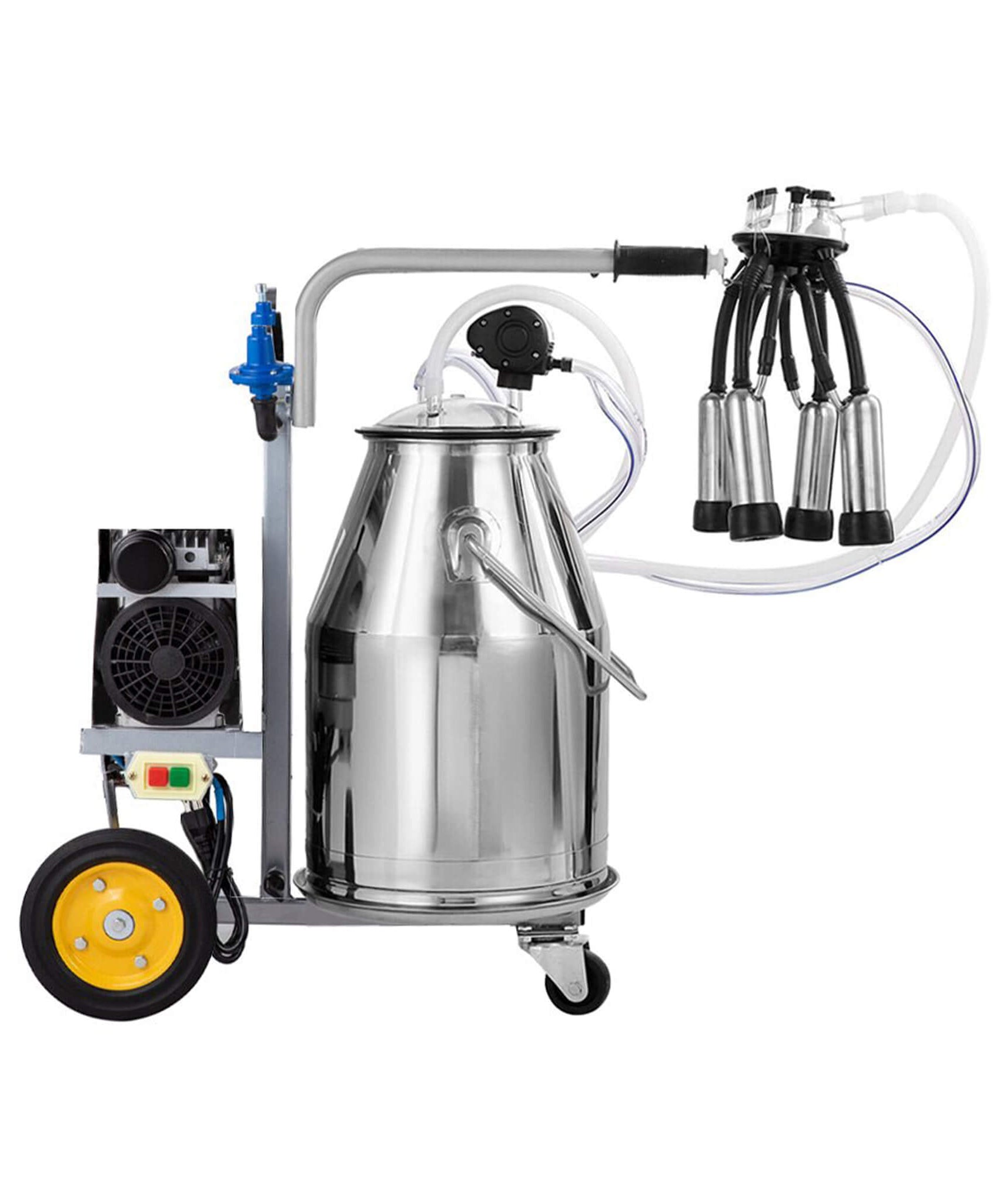 Premium Electric Cow Goat Milking Machine With Milk Bucket, 25L (SAK83260)