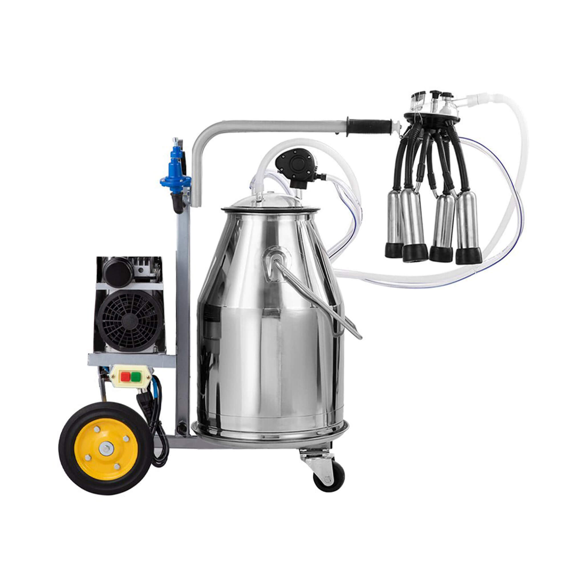 Premium Electric Cow Goat Milking Machine With Milk Bucket, 25L (SAK83260)
