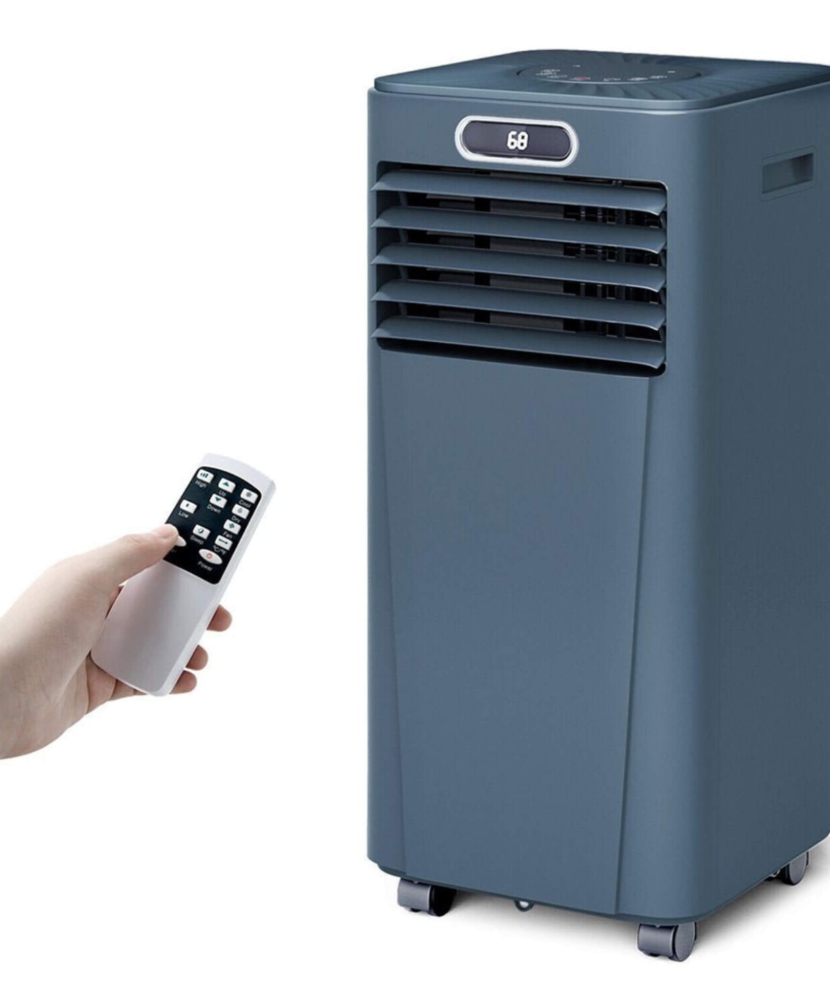 Premium 10K BTU Freestanding AC Unit With Remote Control (SAK41642)