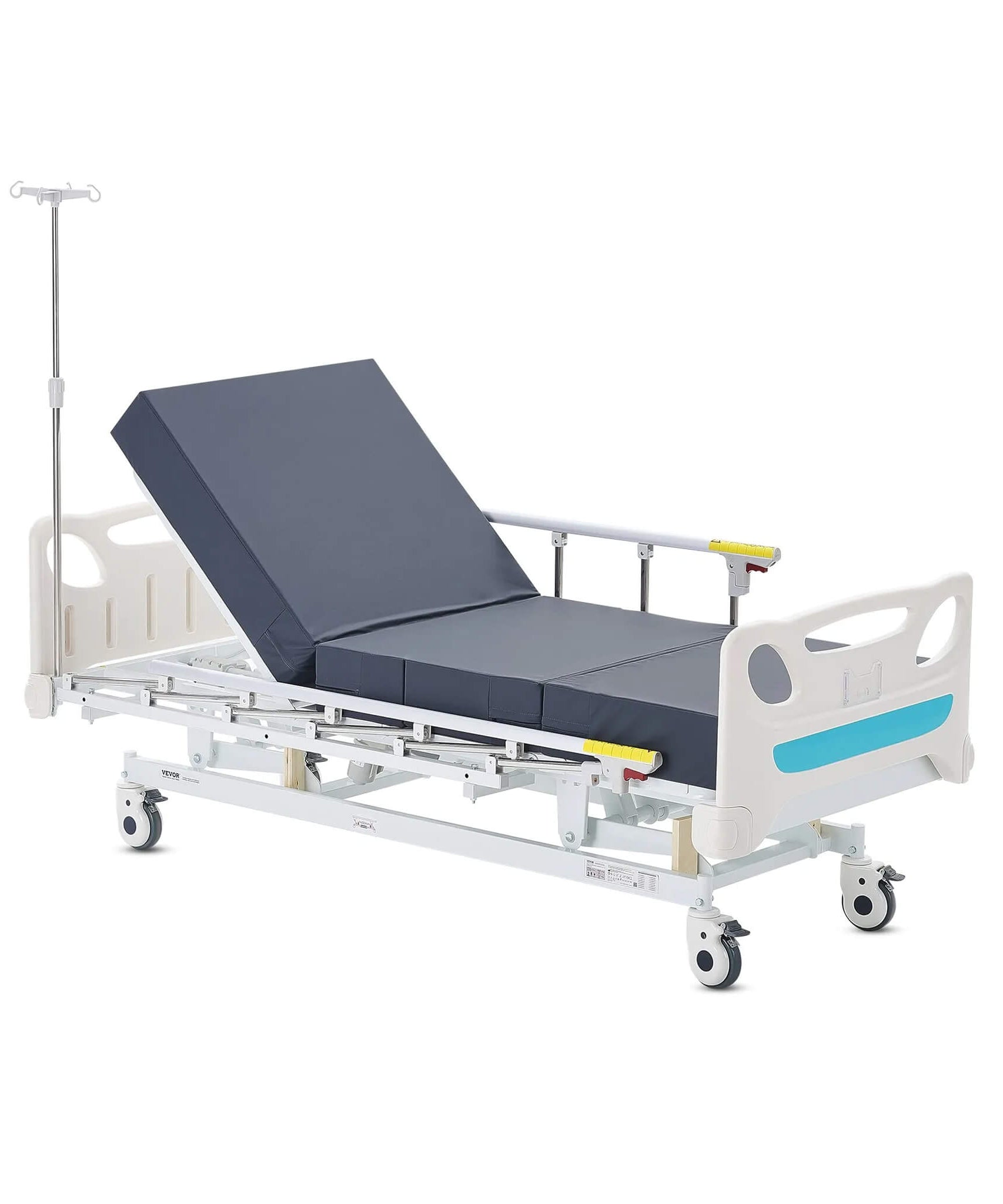 Premium Full Electric 3-Function Medical ICU Hospital Bed, 440LBS (SAK15624)