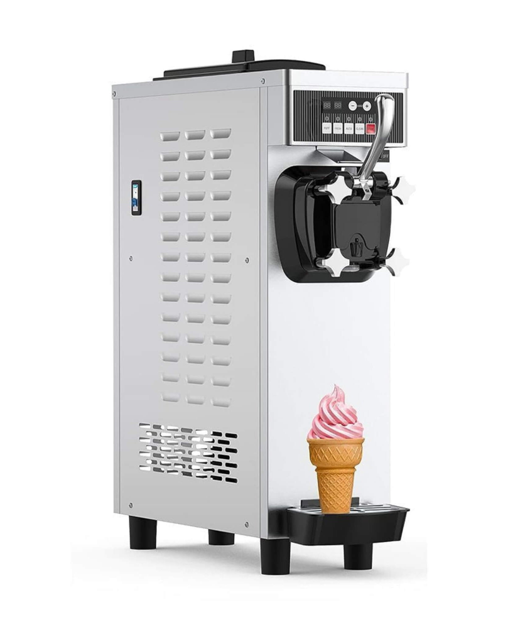 Premium 1200W Industrial Single-Flavor Soft Serve Ice Cream Maker Machine (SAK81752)