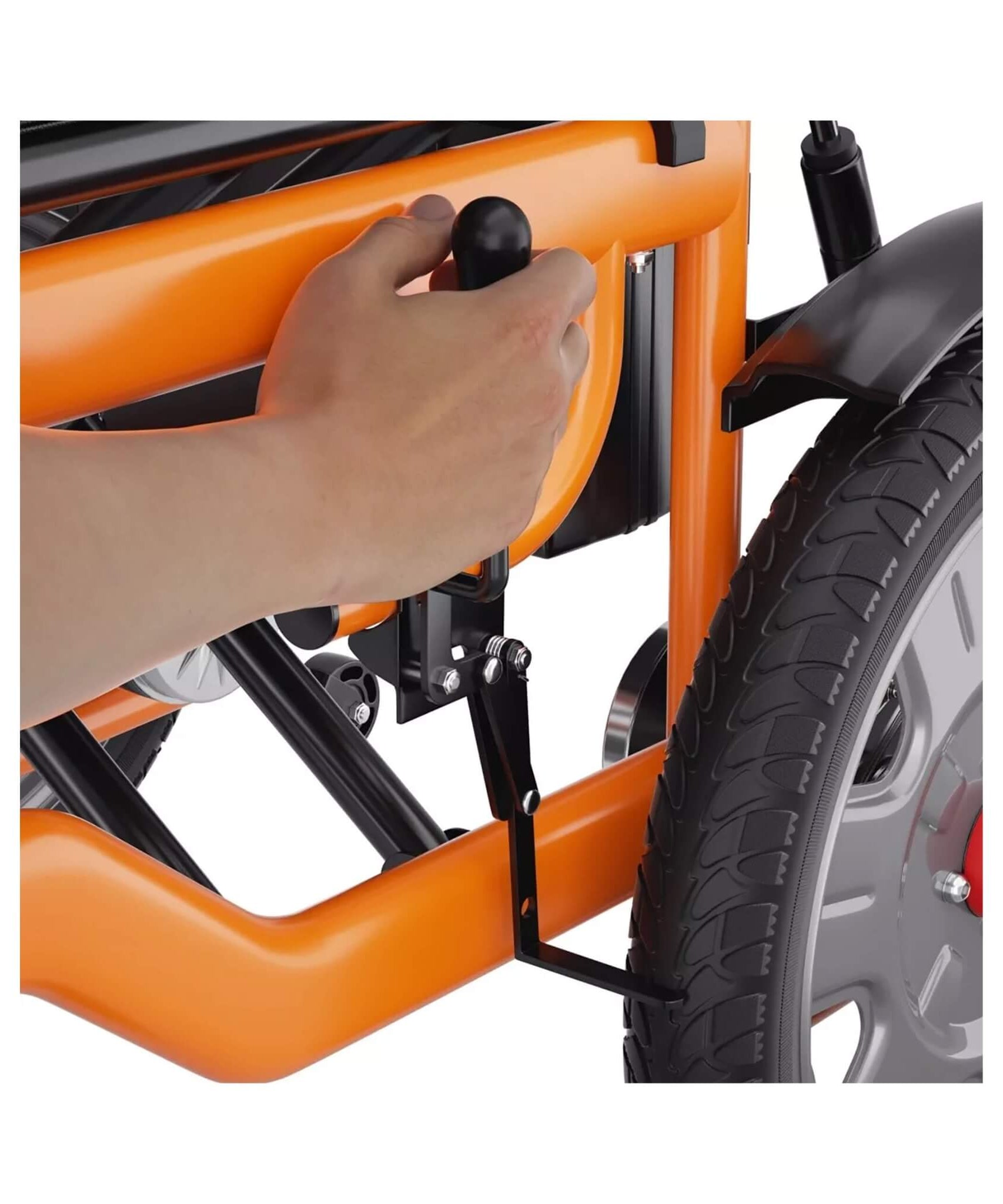 Motivo Premium Lightweight Electric Full Reclining Motorized Foldable Wheelchair (SAK91516)