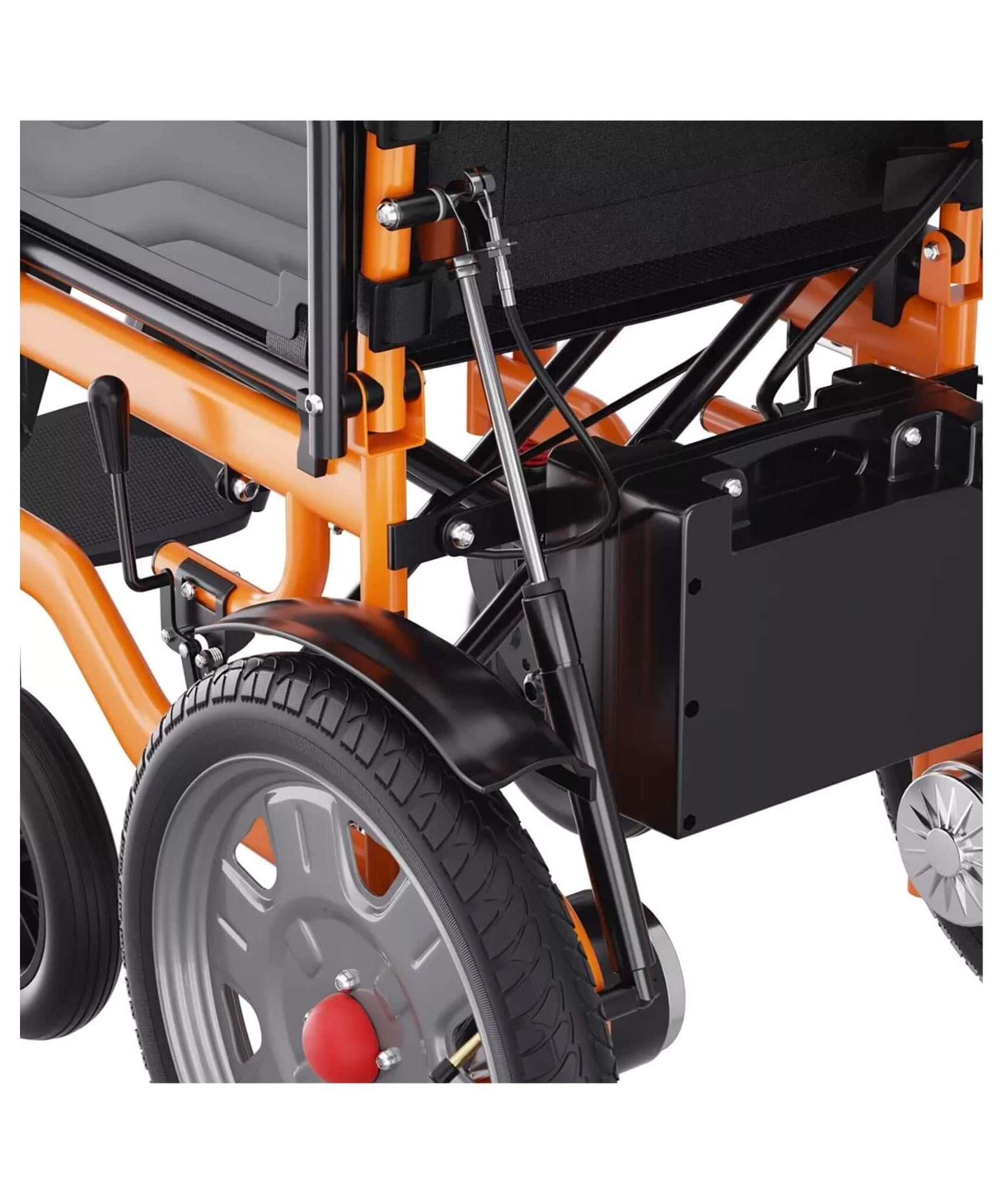 Motivo Premium Lightweight Electric Full Reclining Motorized Foldable Wheelchair (SAK91516)