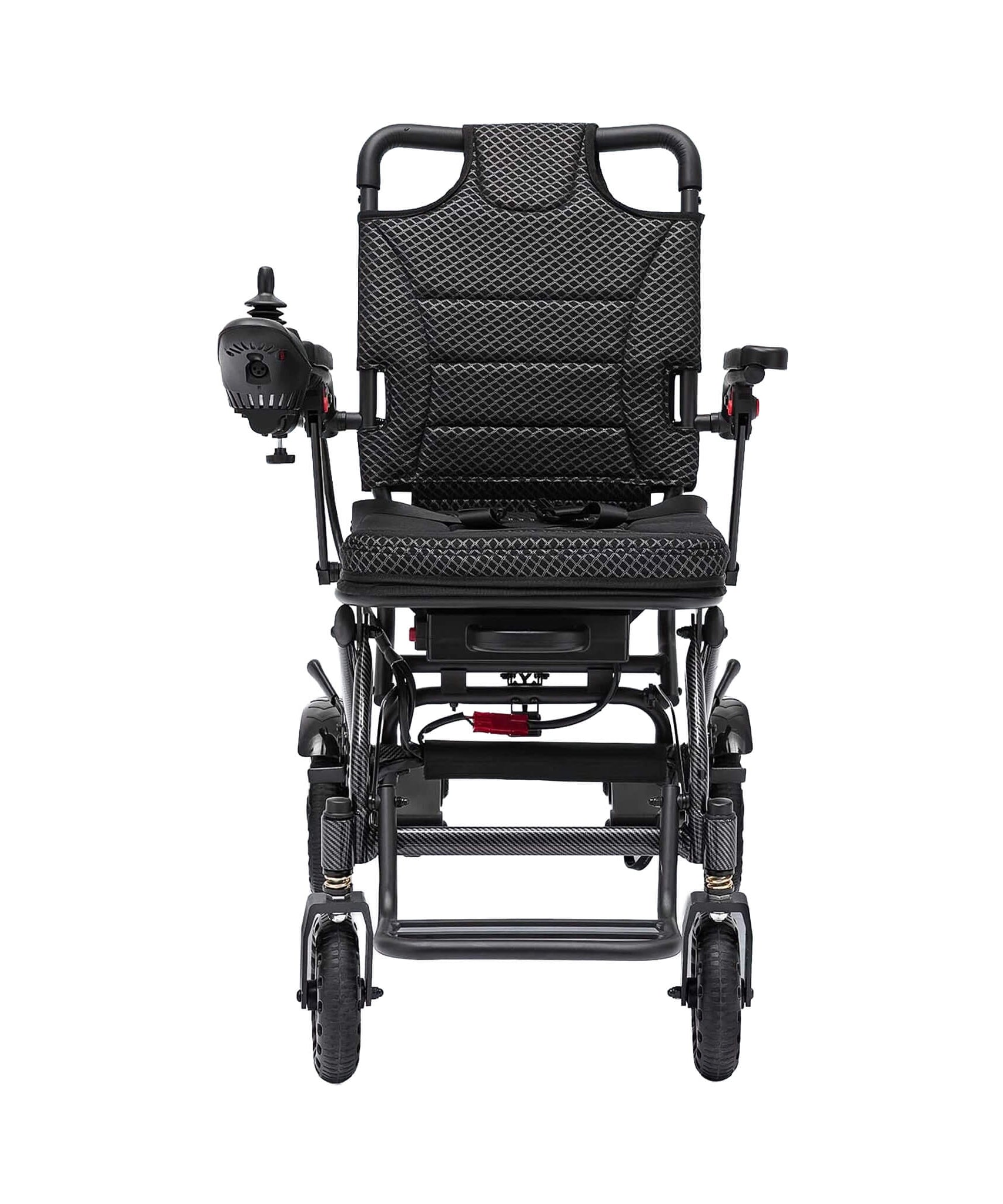 Pride Premium Lightweight Foldable All-Terrain Electric Wheelchair, 300LBS [FDA & Airline Approved] (SAK18673)