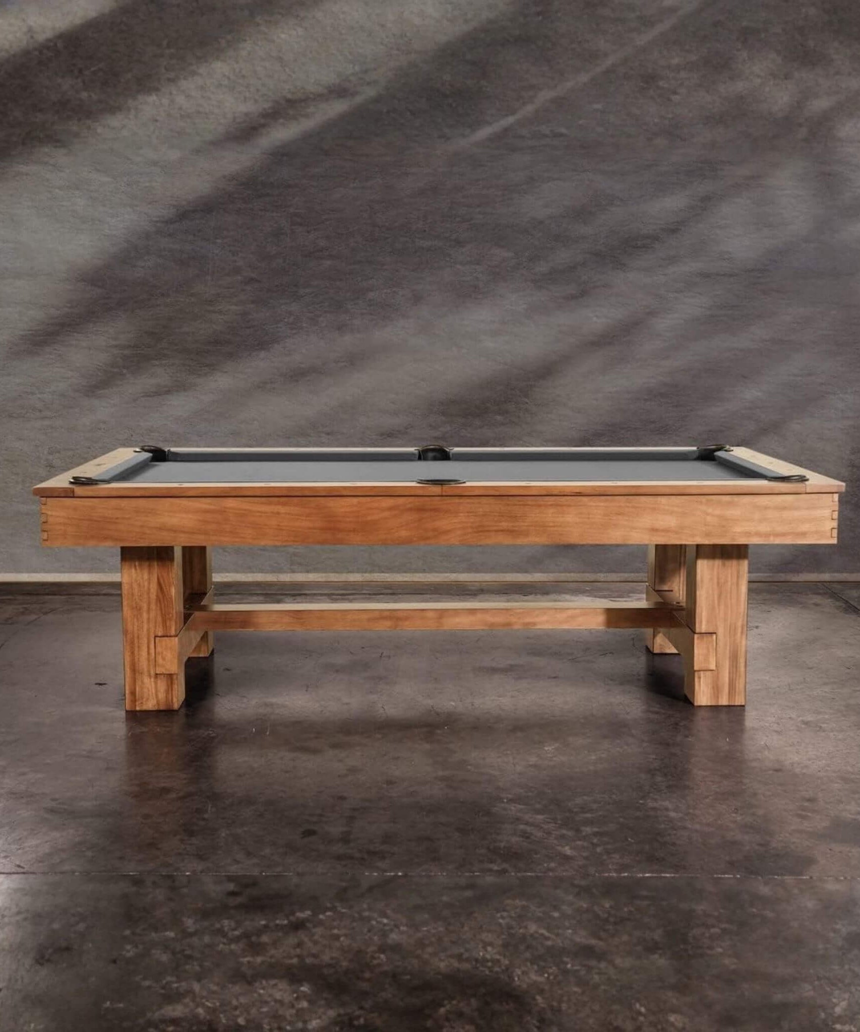 8FT Premium Professional Presli Slate Native Acacia Solid Wood Billiard Pool Table With Custom Table Cloth (SAK90428)