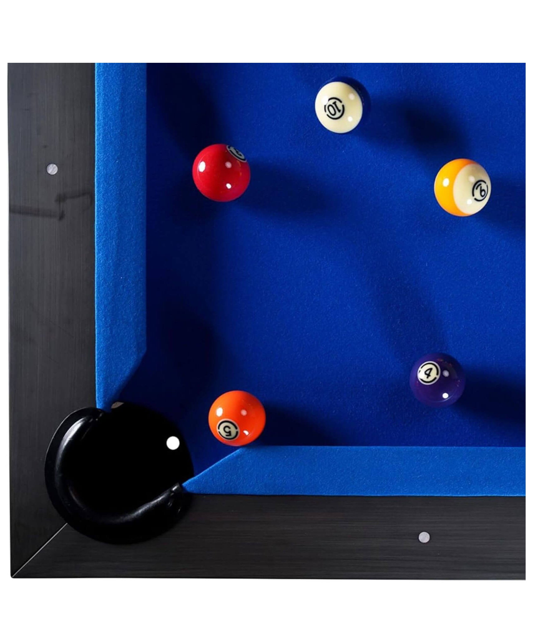 8FT Premium Professional Regal Slate Modern Graphite Solid Wood Billiard Pool Table Wtih Custom Table Cloth (SAK64029)