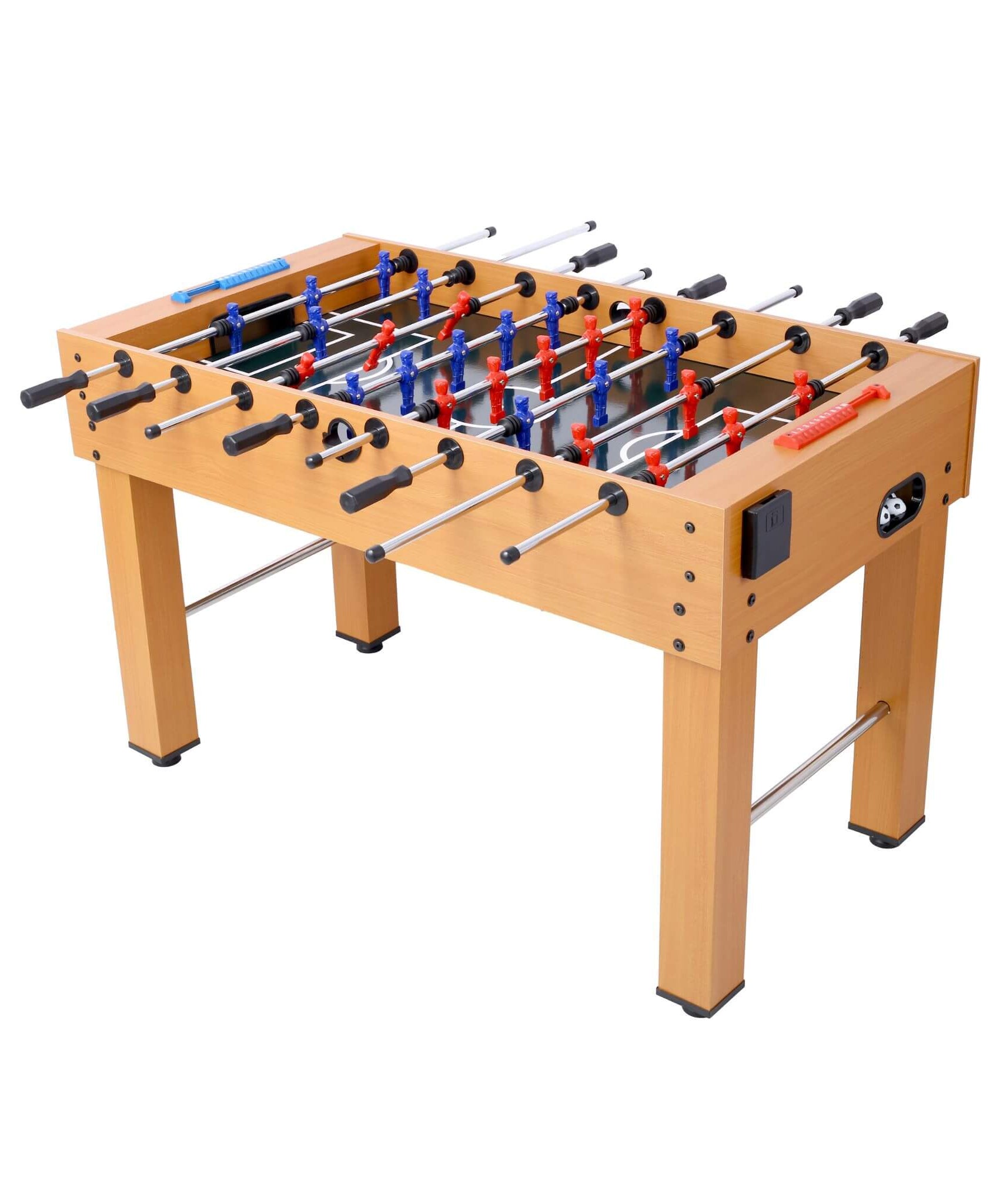 Premium 54-Inch Professional Wooden Foosball Table With Adjustable Leg Levelers (SAK95481)