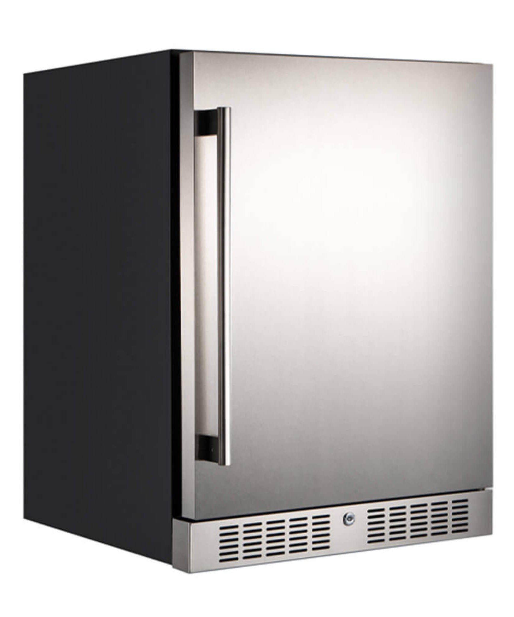 Premium 5.3 Cu.Ft Single Door Stainless Steel Built-In Wine Beverage Undercounter Refrigerator (SAK95276)