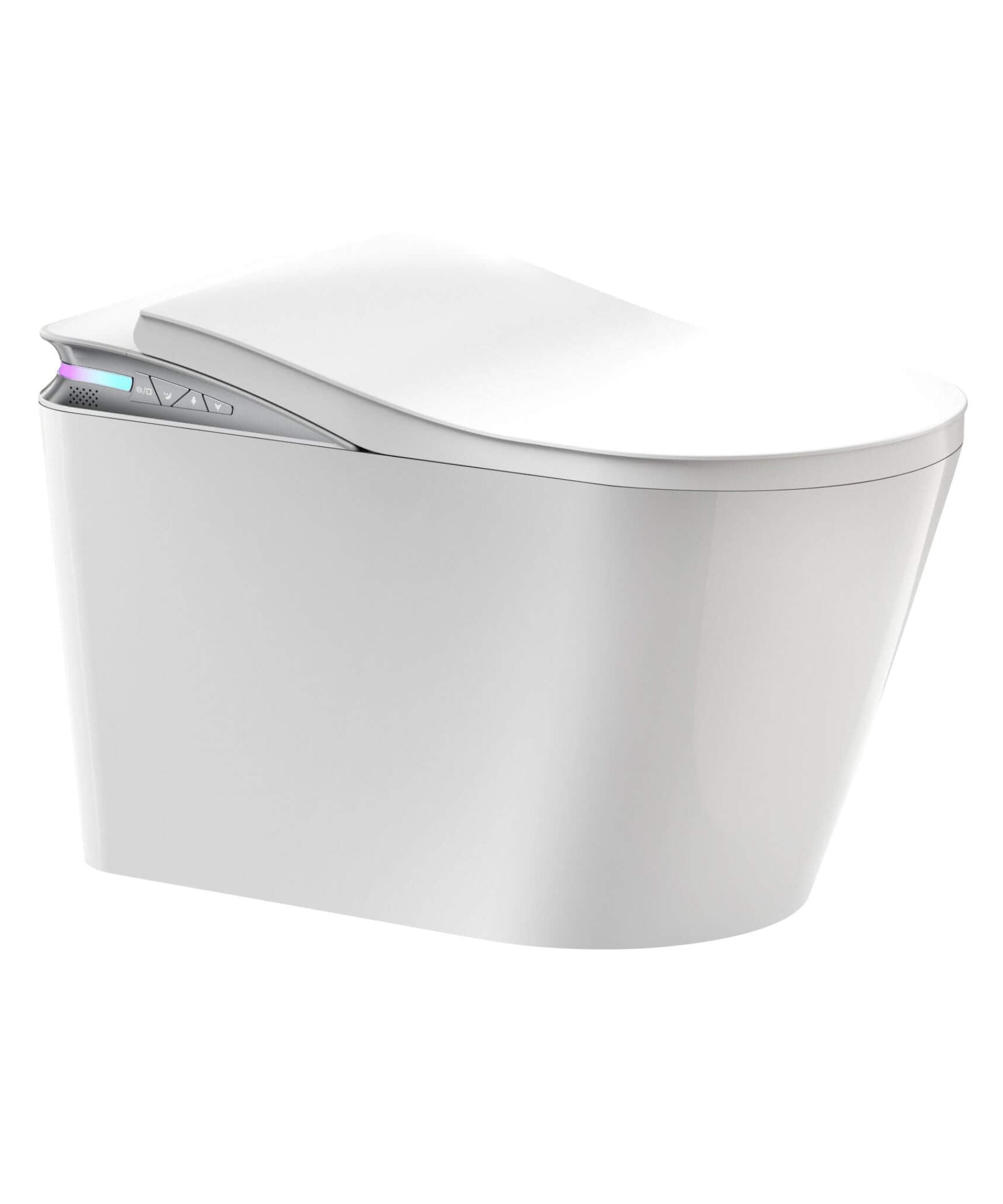 Nuvia Premium Smart Auto Flush Toilet With Foot Sensor, Remote, Heated Seat And Night Light (SAK56378)