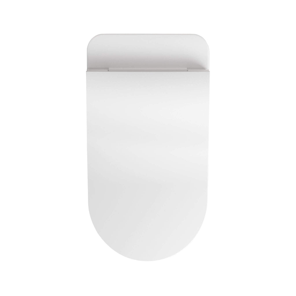 Nuvia Premium Smart Auto Flush Toilet With Foot Sensor, Remote, Heated Seat And Night Light (SAK56378)
