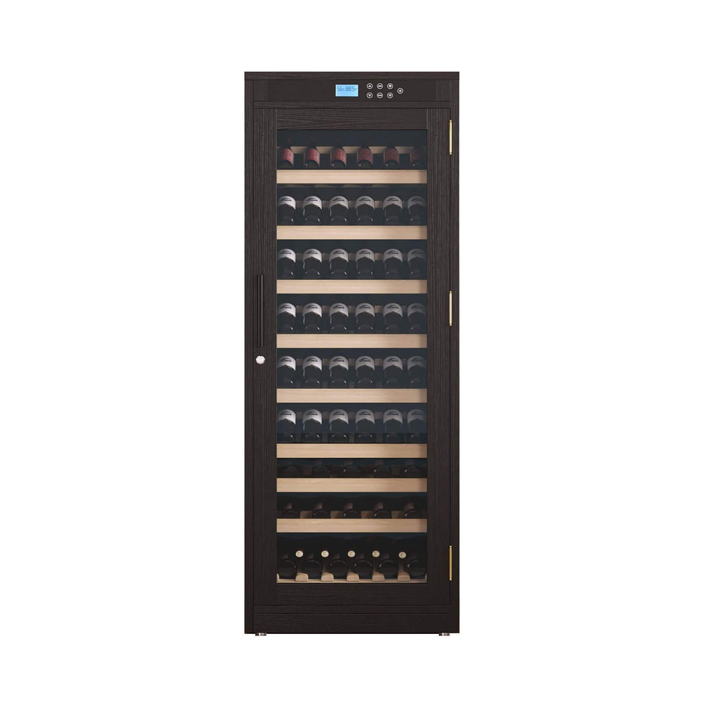 Nuvia 102-Bottle Smart Temperature-Controlled Multi-Tier Wine Cabinet For Home And Bar (SAK46361)