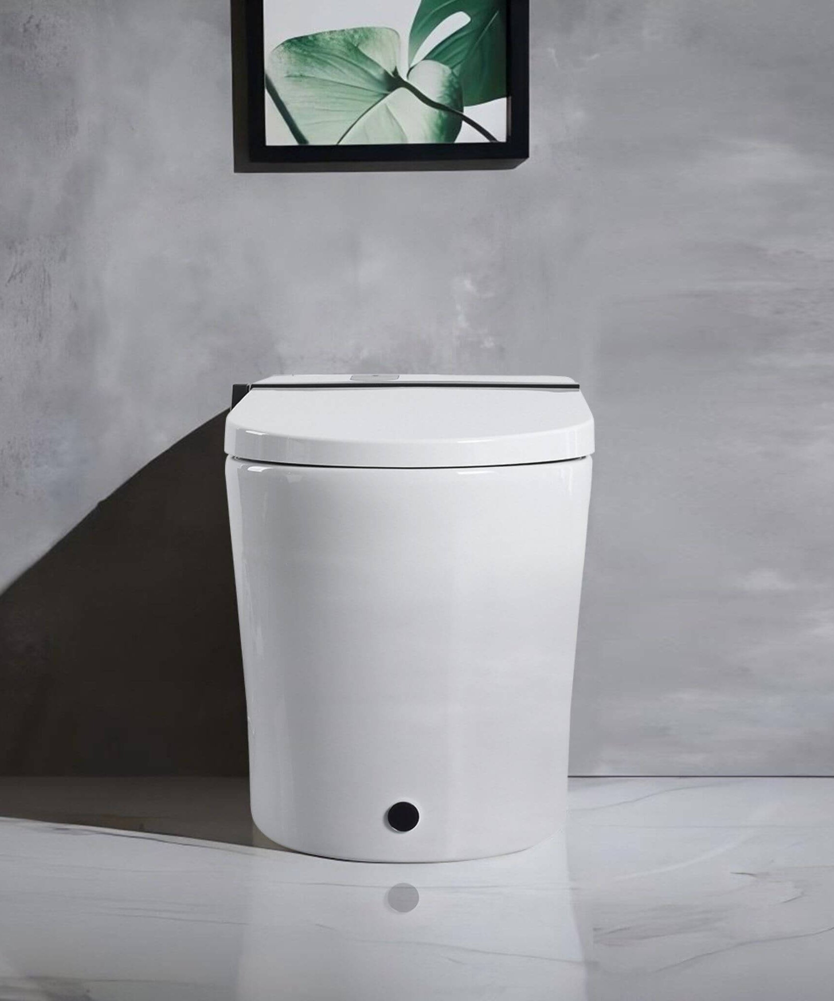 Nuvia Premium Smart Toilet With Bidet Seat LED Display & Night Light (SAK81465)