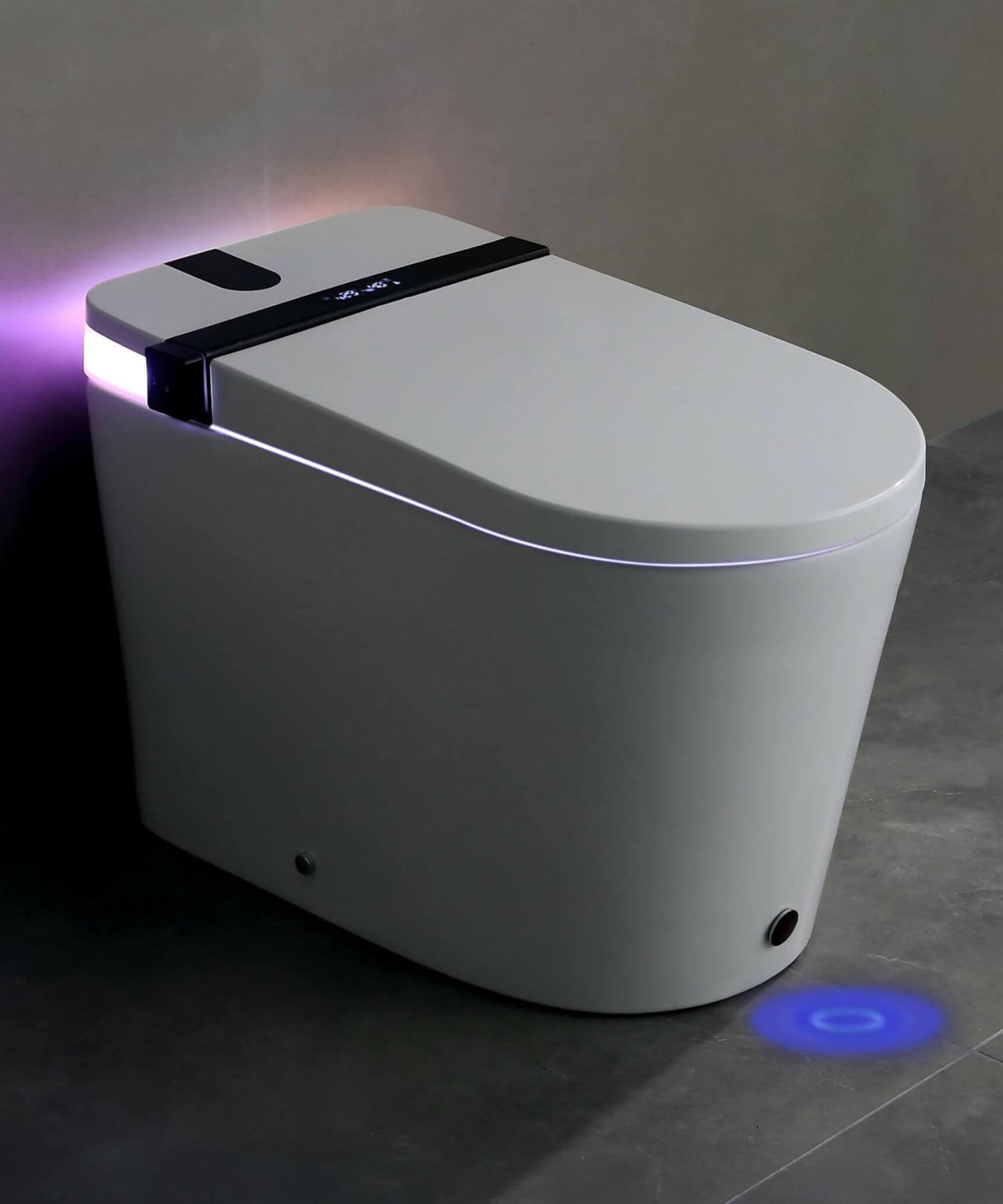 Nuvia Premium Smart Toilet With Bidet Seat LED Display & Night Light (SAK81465)