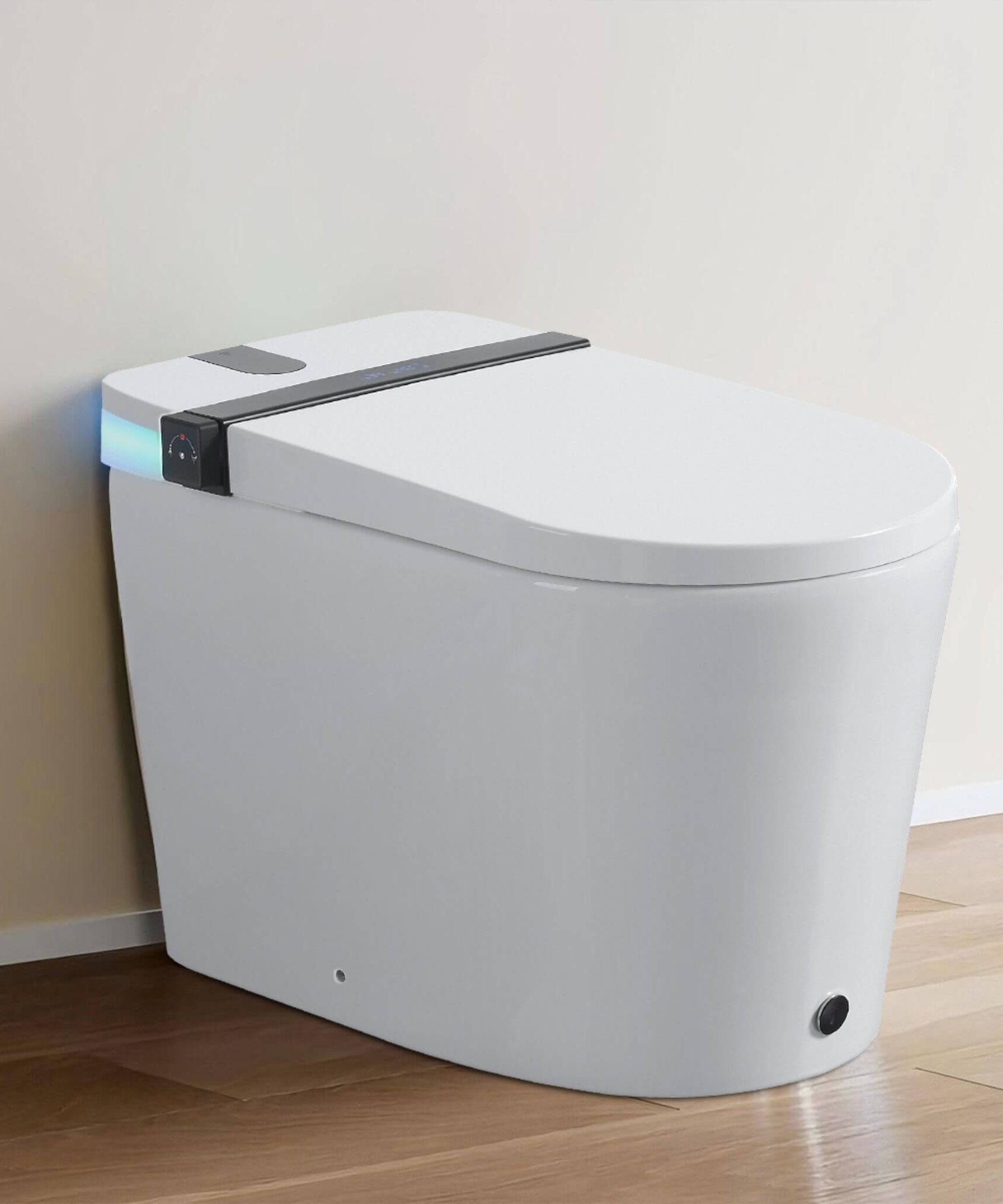 Nuvia Premium Smart Toilet With Bidet Seat LED Display & Night Light (SAK81465)