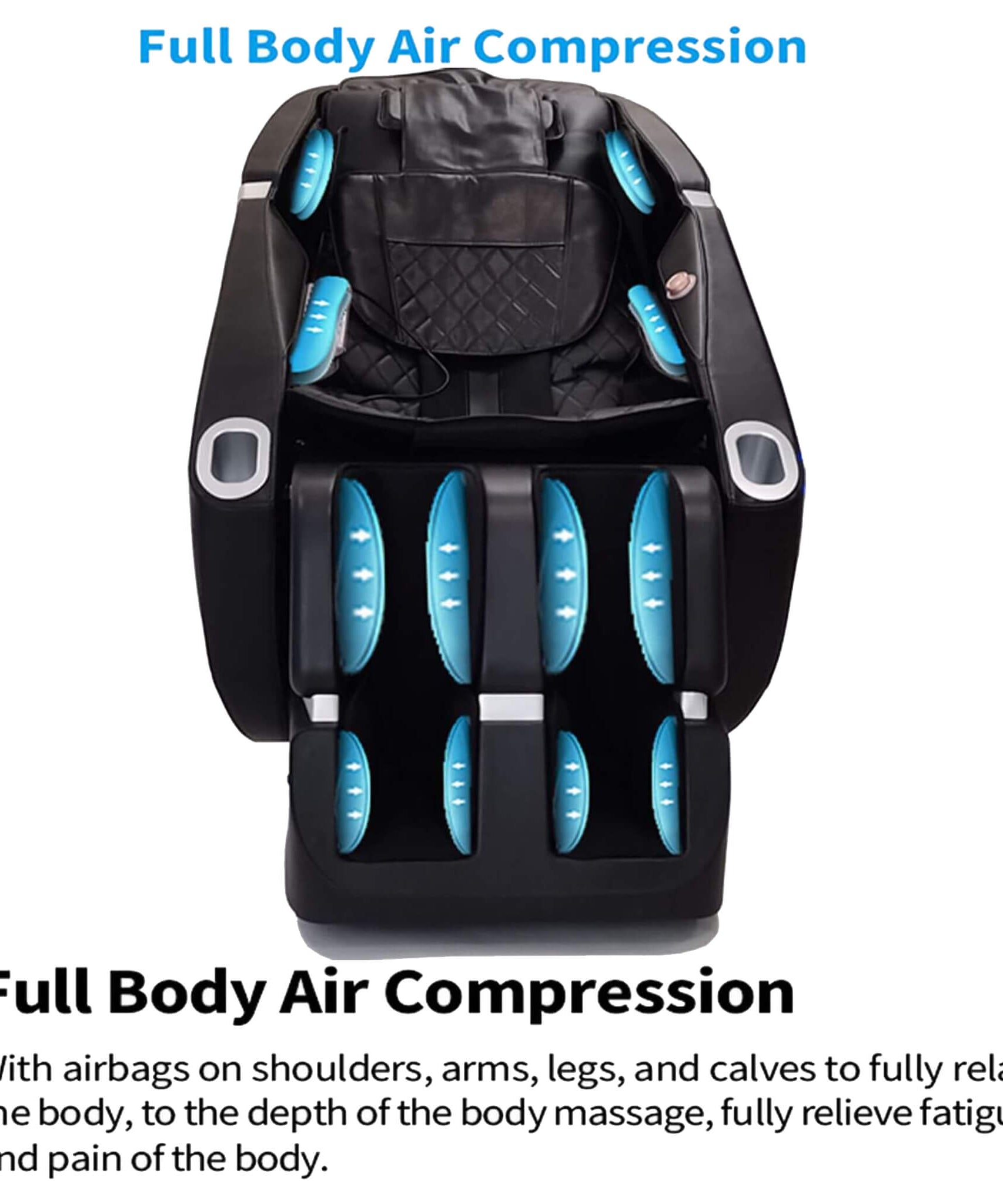 Airvana Premium Zero-Gravity Full-Body Multifunction Massage Chair With Auto Body Scan (SAK72182)