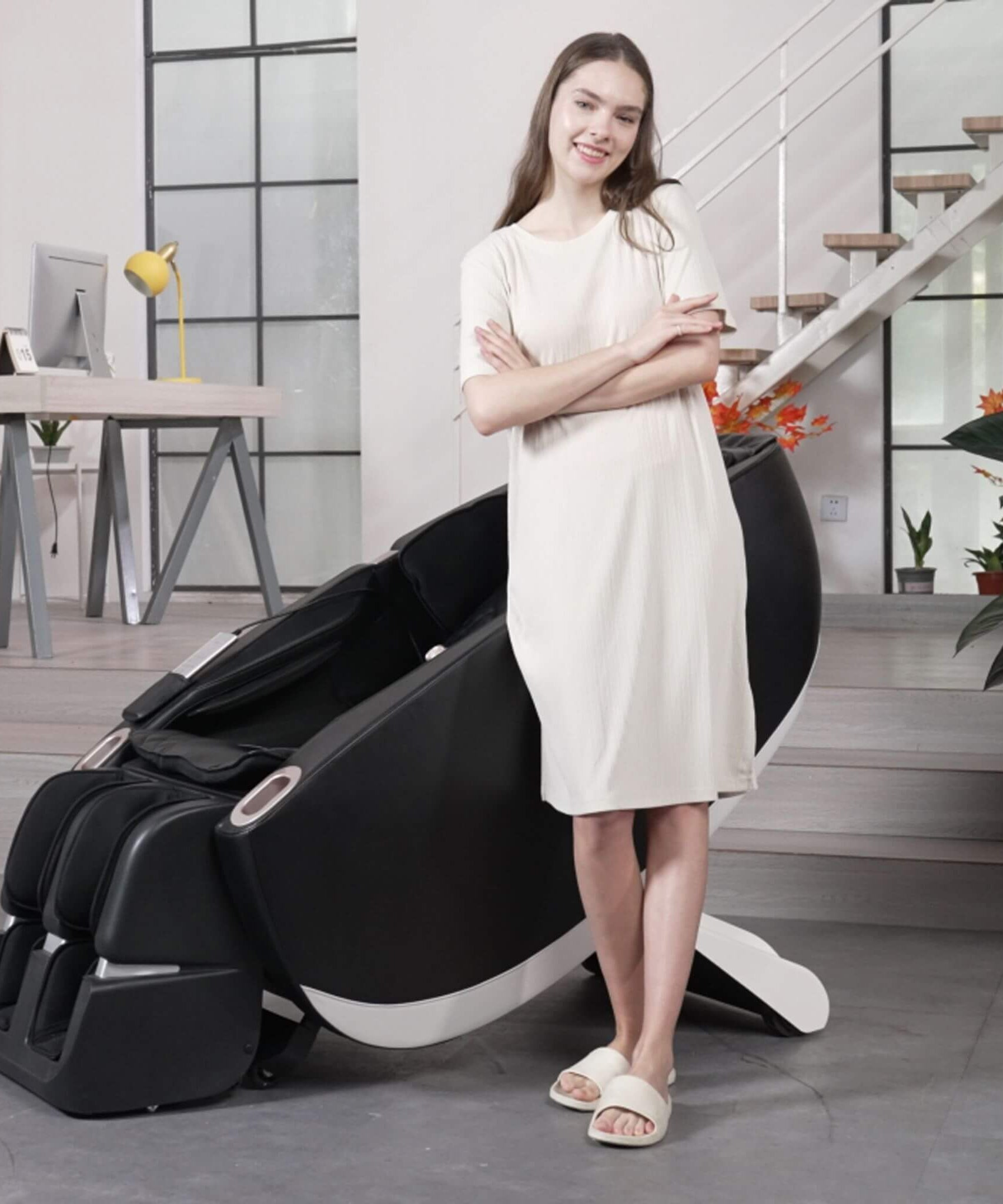 Airvana Premium Zero-Gravity Full-Body Multifunction Massage Chair With Auto Body Scan (SAK72182)