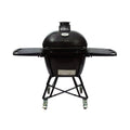 Primo Oval Large 300 All-In-One Ceramic Kamado Grill W/ Cradle, Side Shelves & Stainless Steel Grates [PGCLGC] (SAK21293)