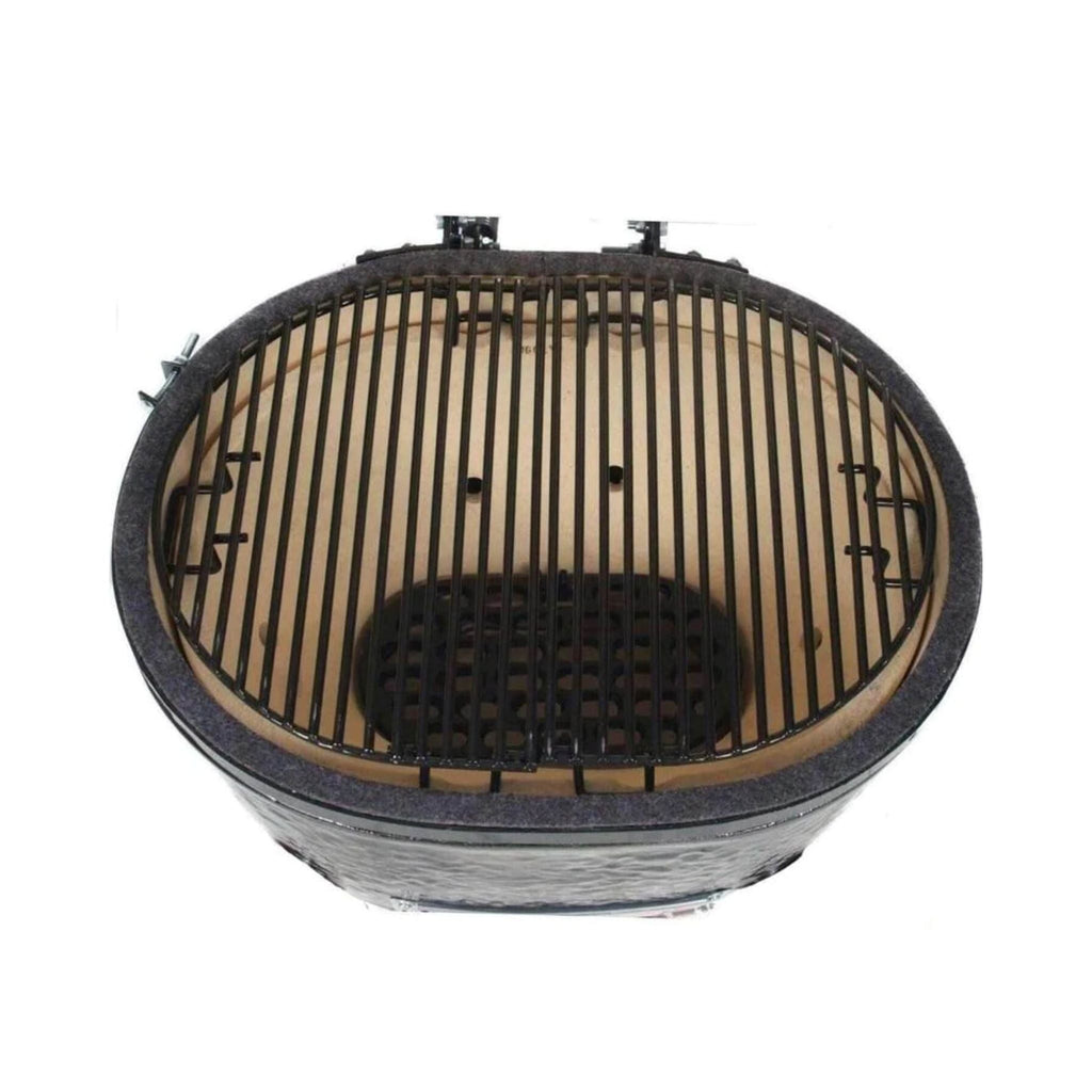 Primo Oval XL 400 Ceramic Kamado BBQ Grill W/ Stainless Steel Grates [PGCXLH] (SAK23100)