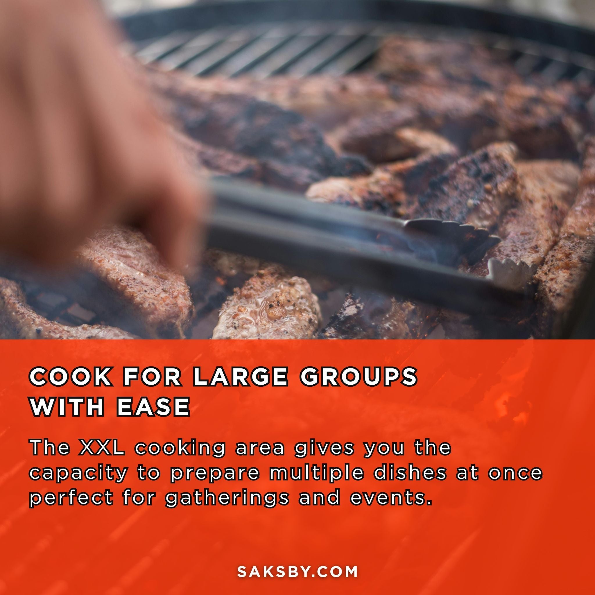 Primo Oval XXL Black Ceramic Kamado Charcoal Grill [PGCXXLH] (SAK25674)