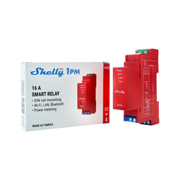 Shelly Pro 1PM UL-Certified