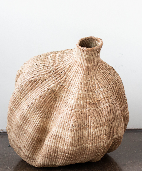 Ilala Garlic Gourd Handwoven African Basket