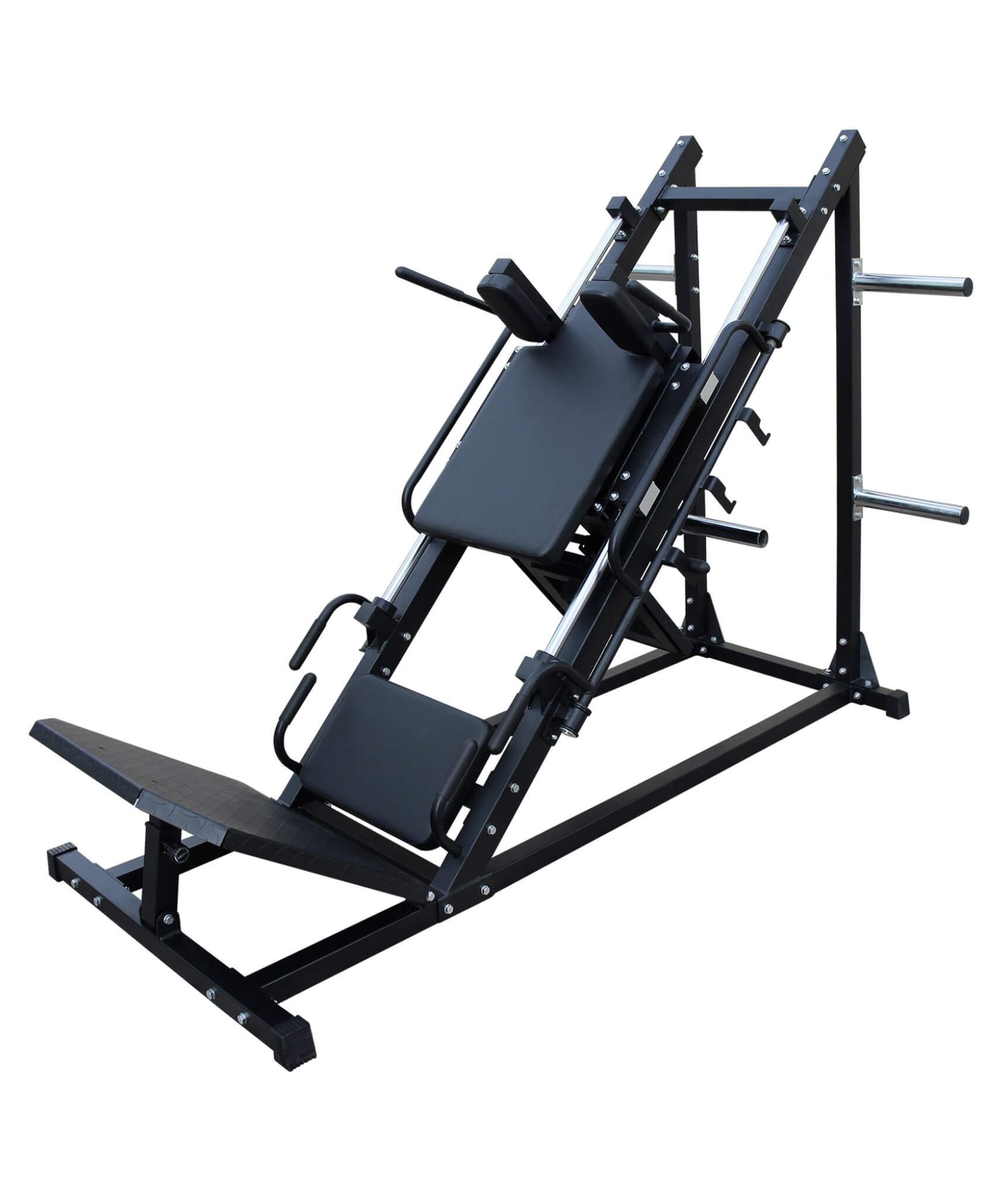 Rovix Professional Adjustable Leg Press Hack Squat Machine For Home Gyms (SAK74330)
