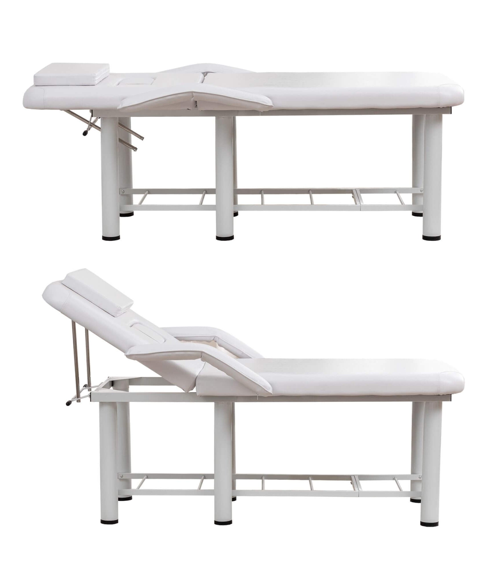 Professional Fully Adjustable Beauty Bed With Underbed Storage And Removable Cushions (SAK46813)